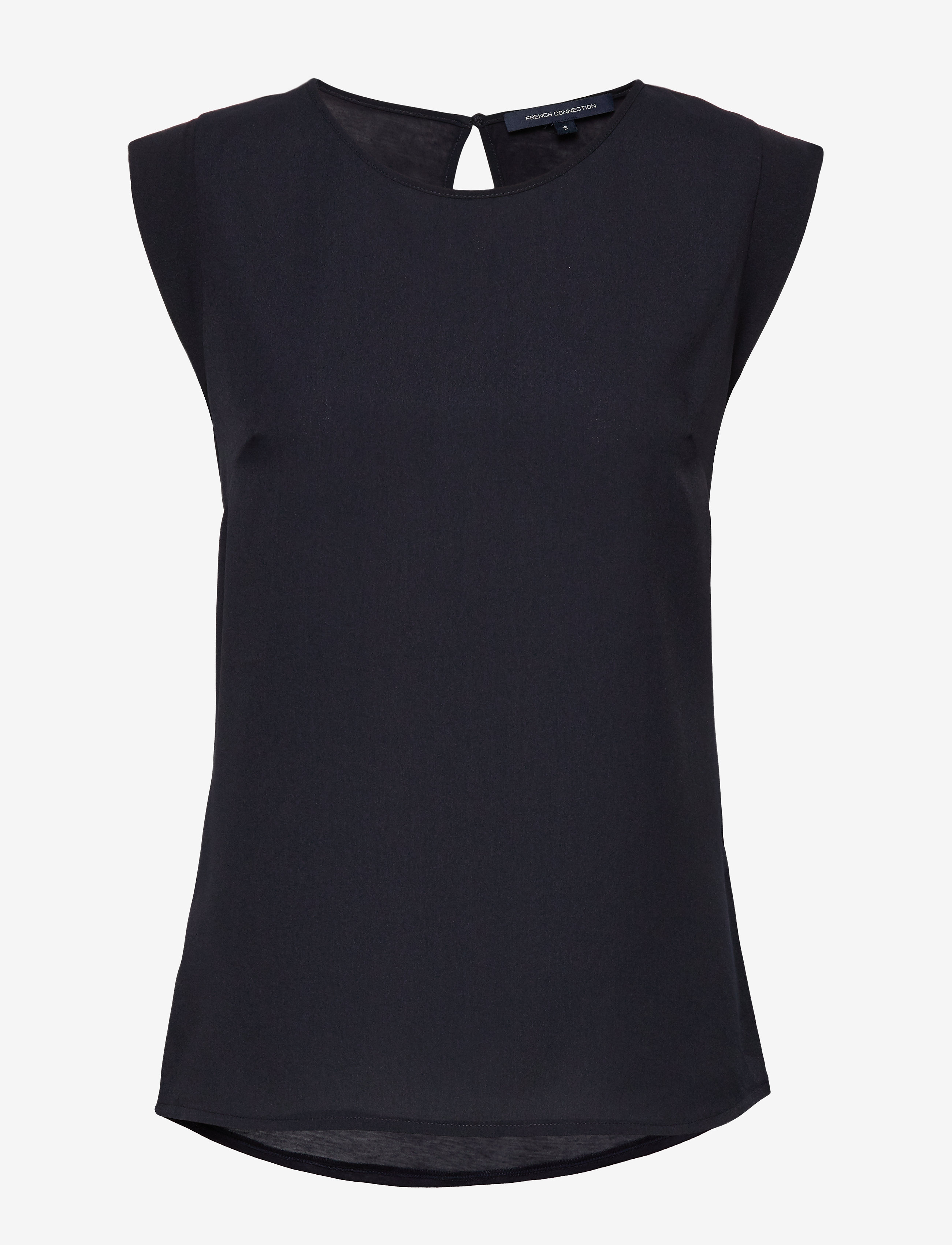 FRENCH CONNECTION Polly Plains Cappedtee Navy - S - Damen