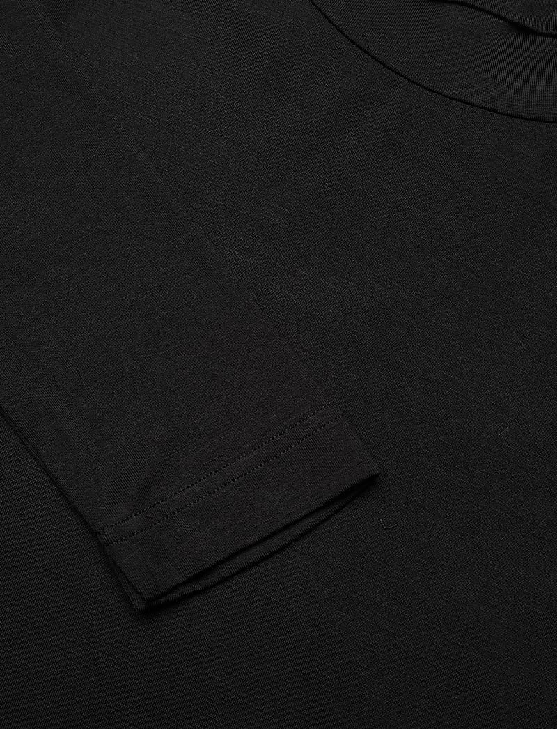 French Connection - VENITIA JERSEY SPLIT CUFF TOP - pikkade varrukatega alussärgid - black - 5