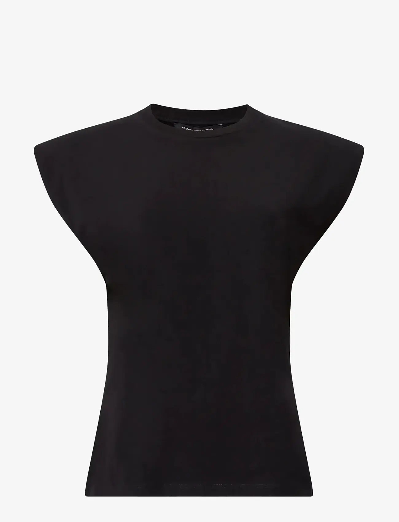 French Connection - RALLIE SHOULDER PAD TANK - tanktops - black - 1