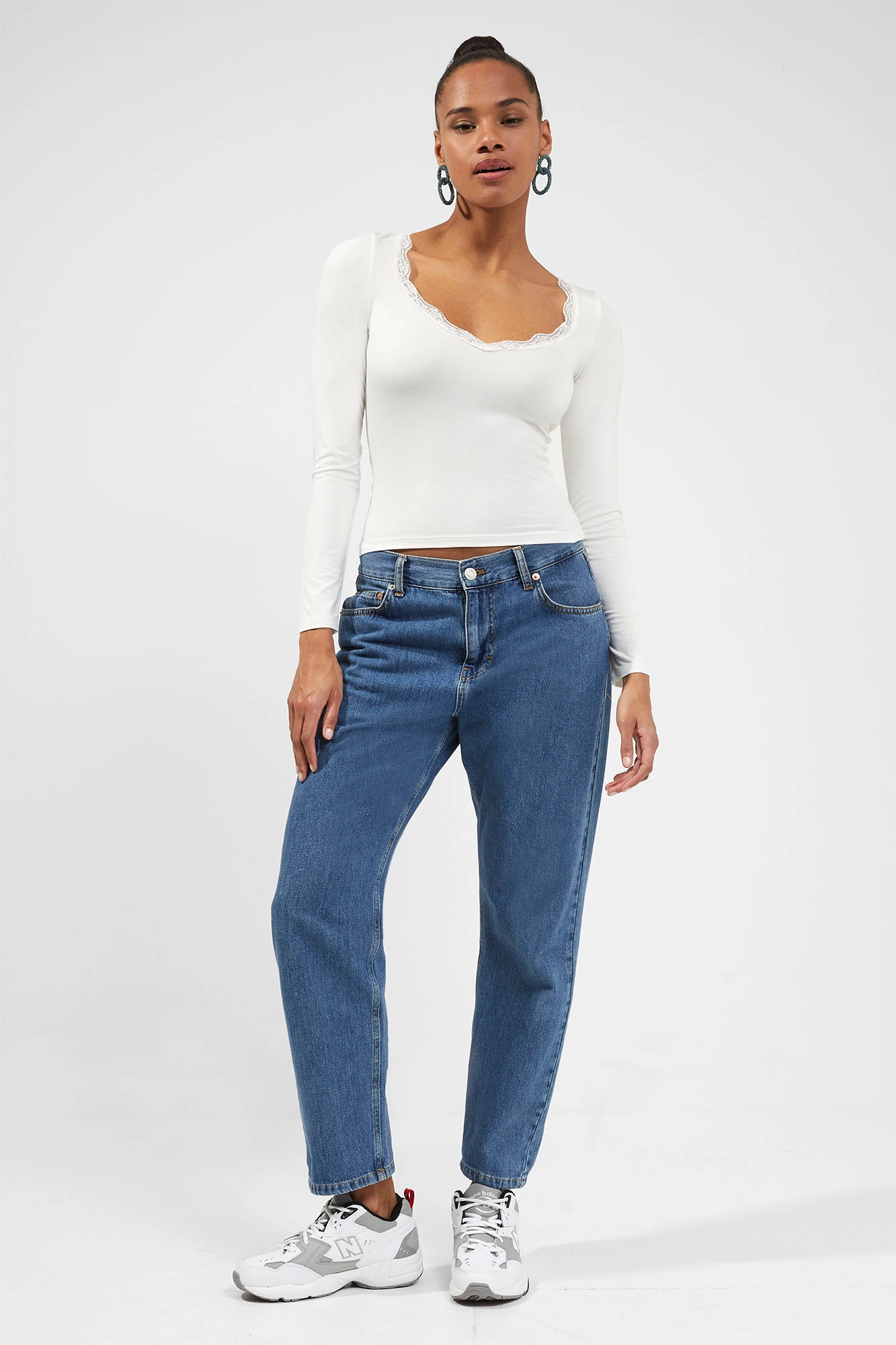 French Connection - VALENTINA JERSEY TOP - summer white - 2
