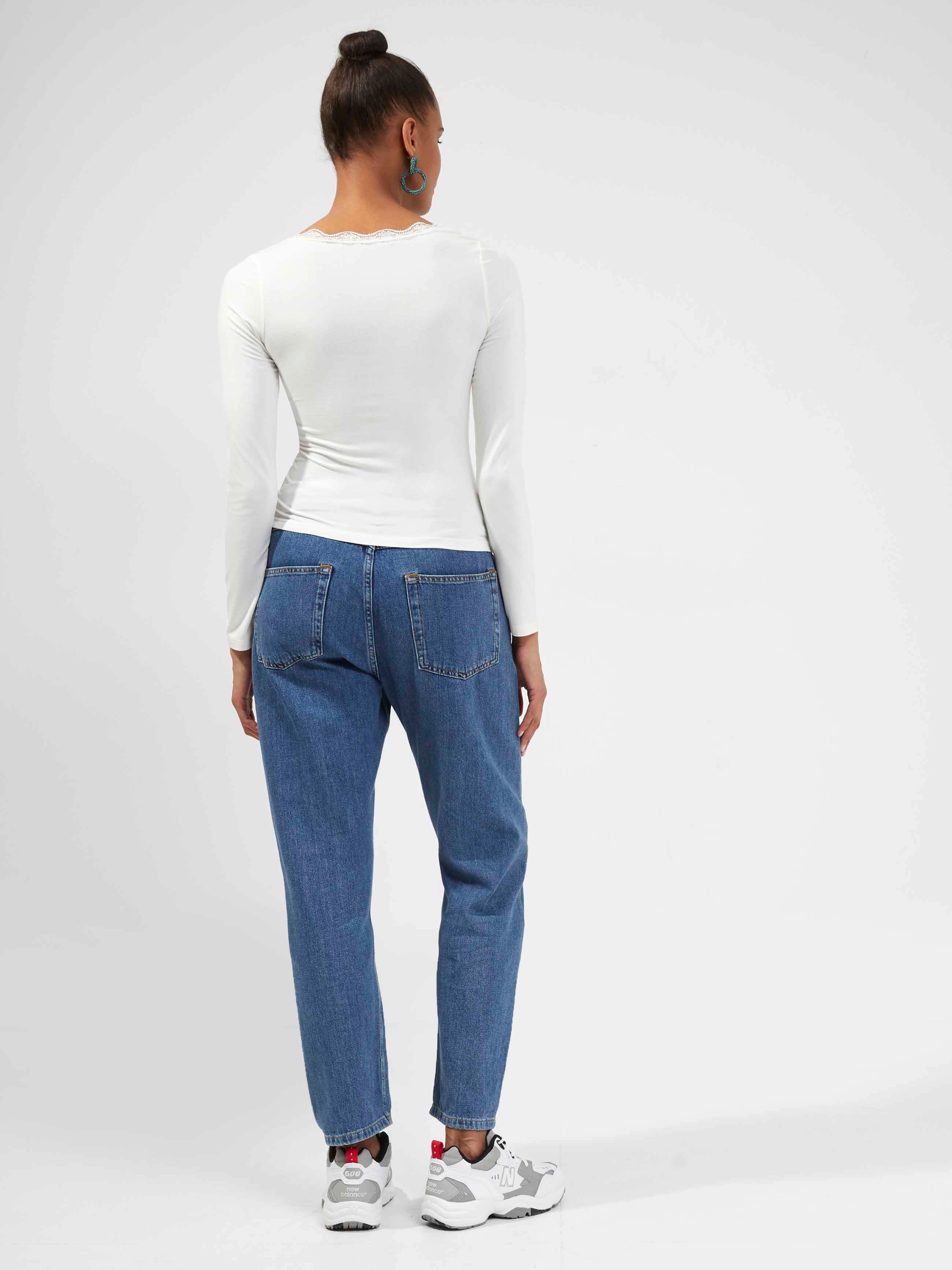 French Connection - VALENTINA JERSEY TOP - summer white - 3