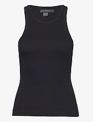 French Connection - RACER VEST - sleeveless tops - black - 0