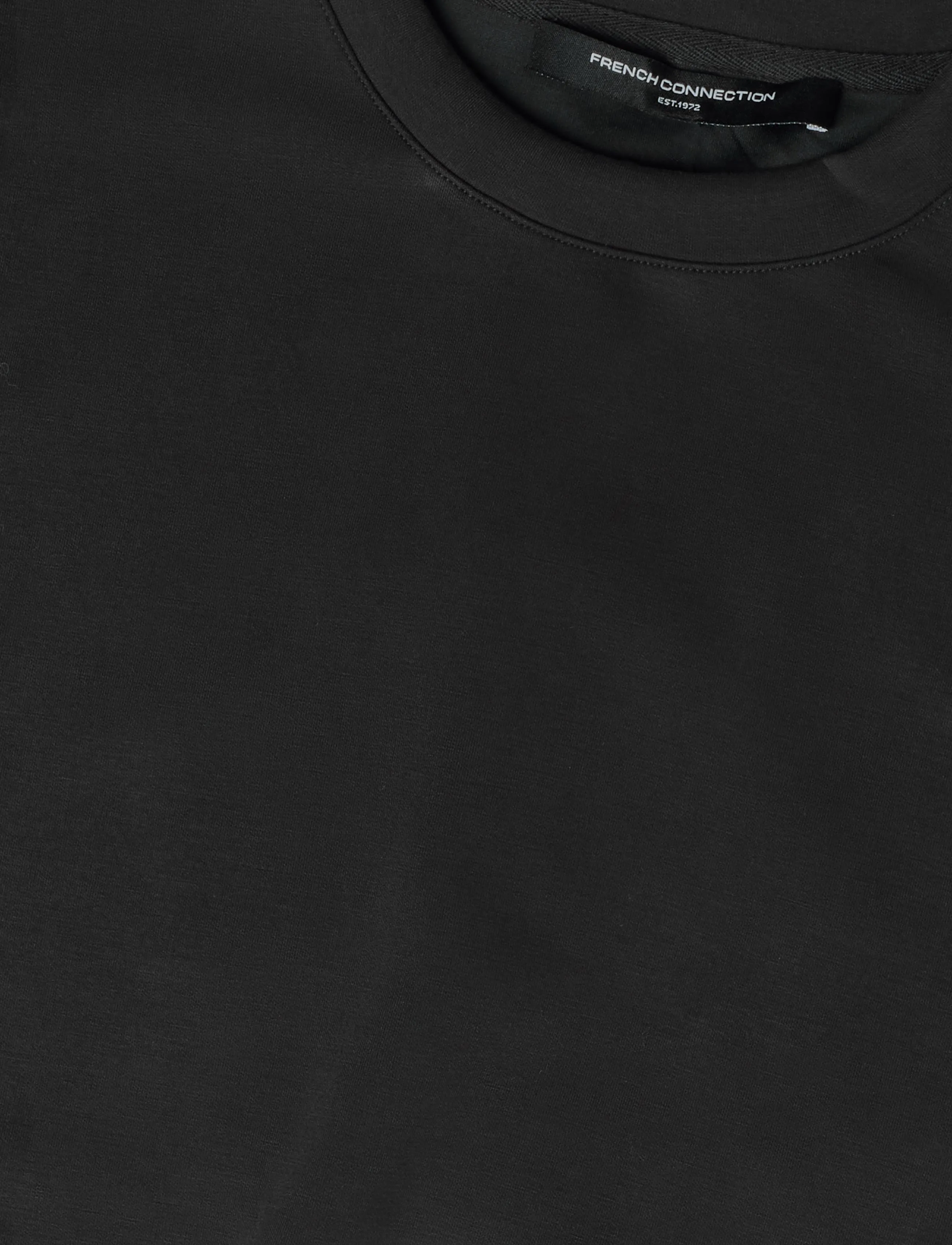 French Connection - WREN WAIST CINCHED LOOP BUTTON T SHIRT - herbstliche kleidung - graphite grey - 5