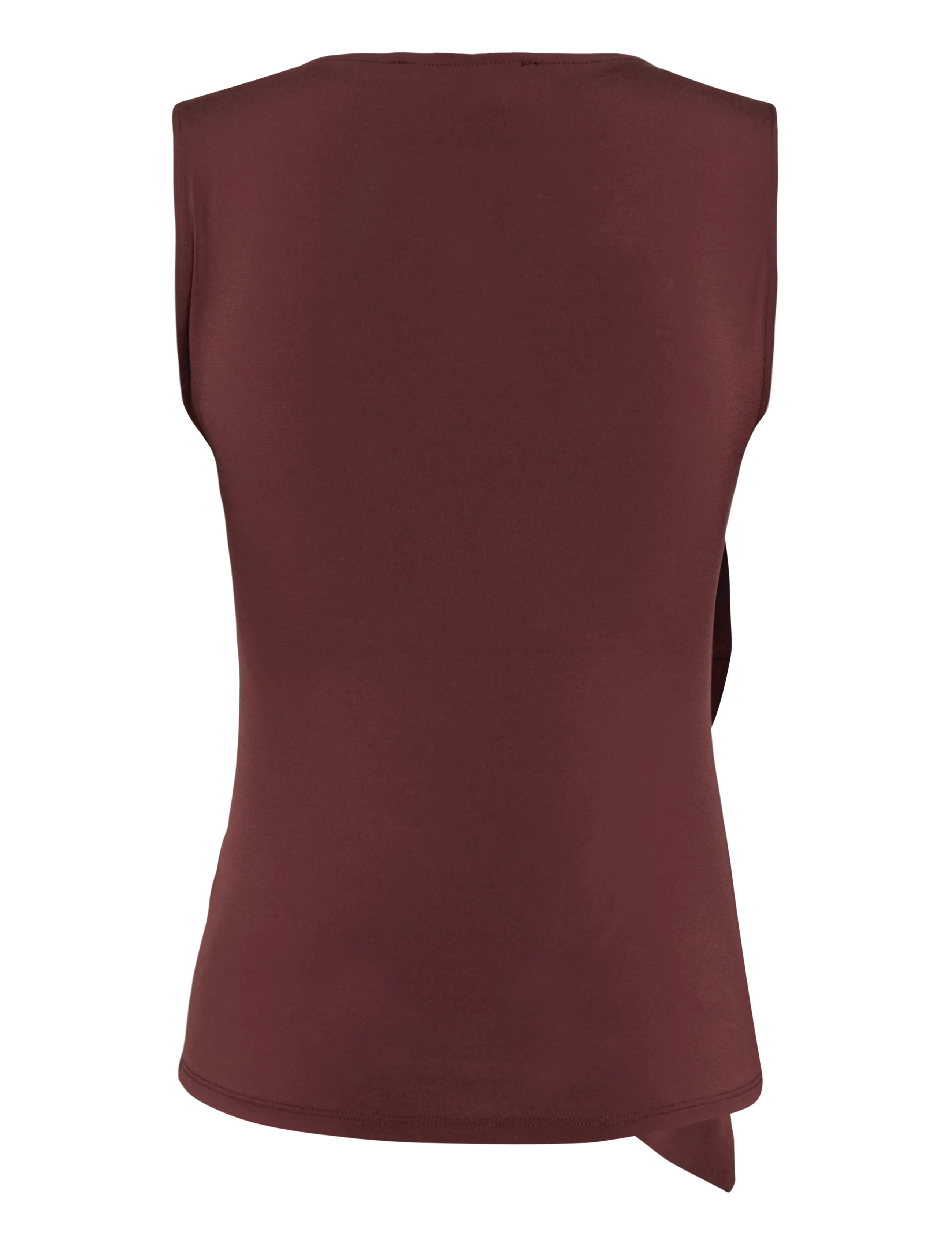 French Connection - MAXINE JERSEY TRIM TOP - linnen - cherry liqueur - 2
