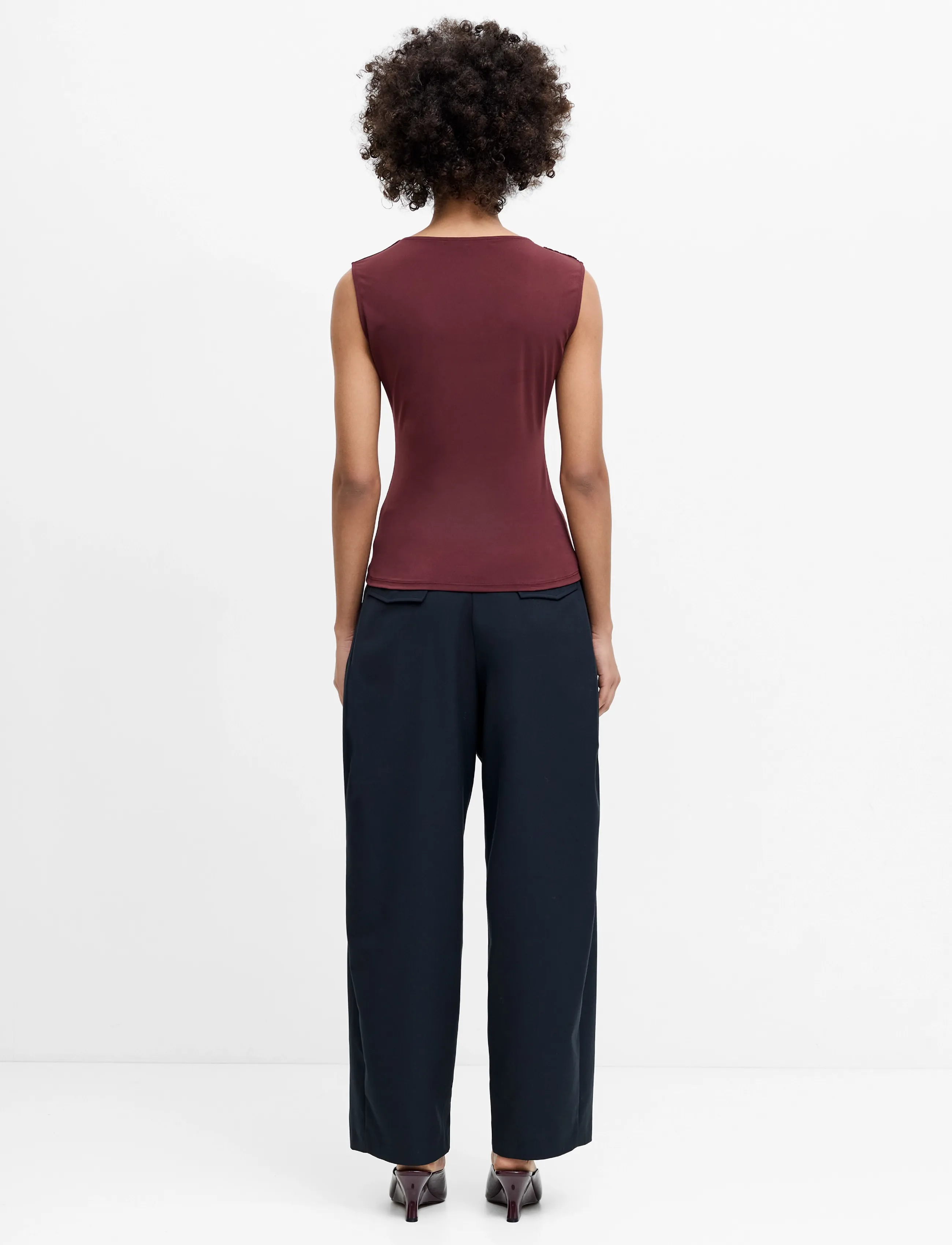 Maxine Jersey Trim Top 3