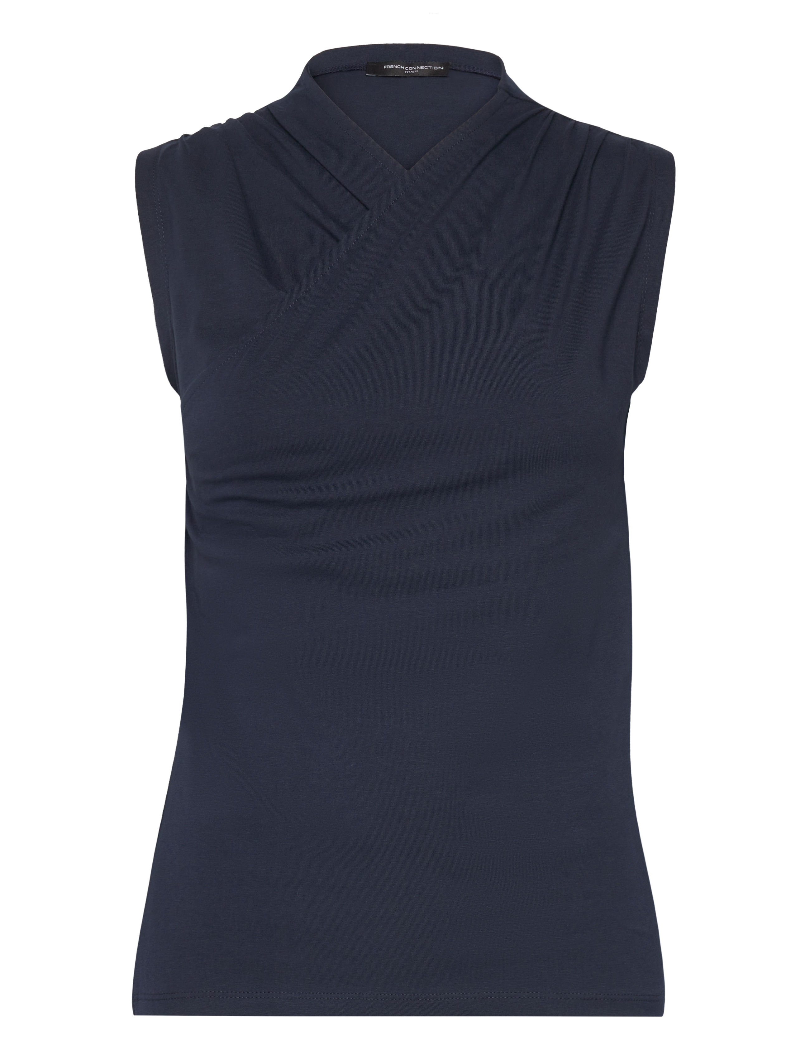 French Connection - RALLIE CROSS NECK TOP - marine - 1