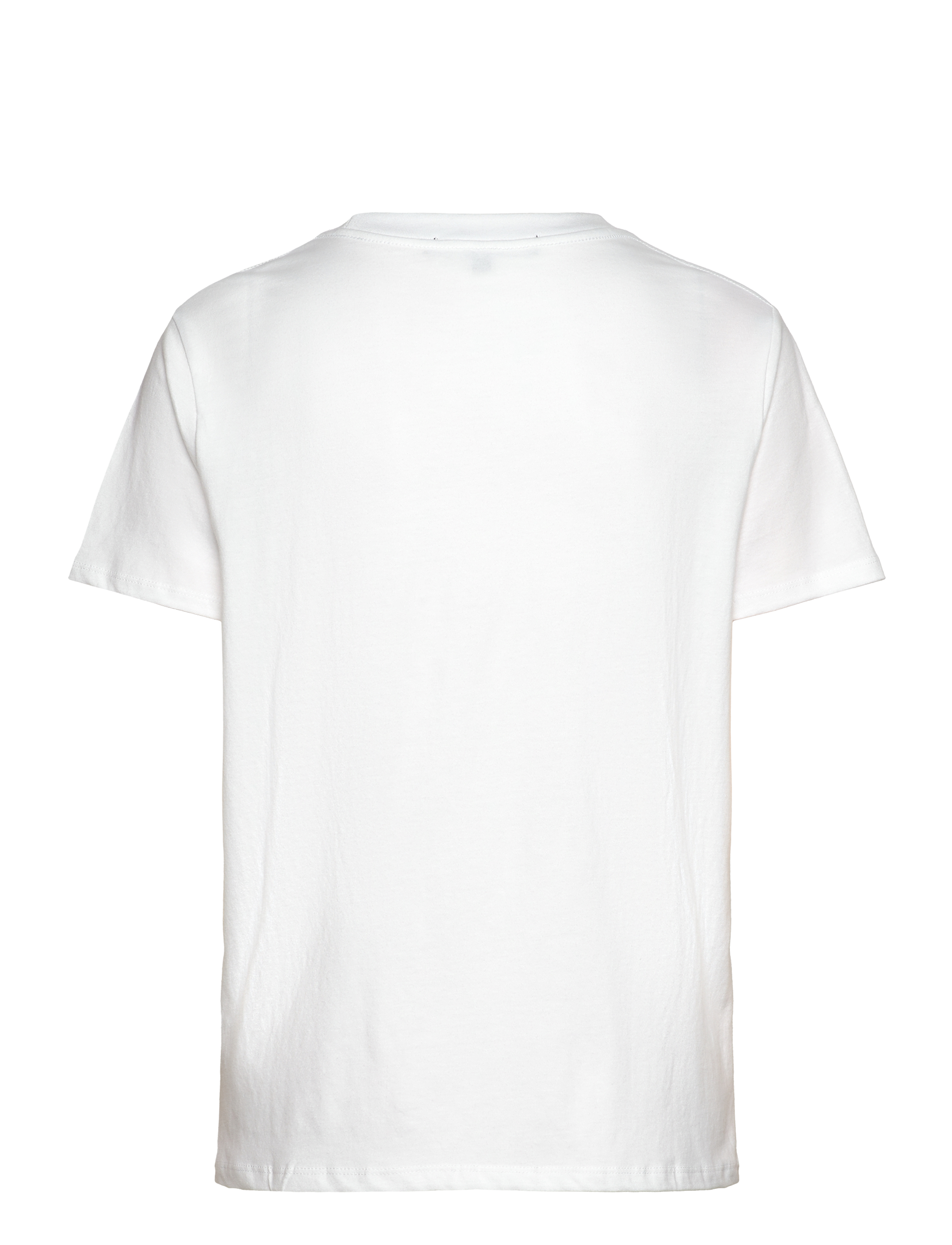 French Connection - BOW GRAPHIC SS TEE - linen white - 2