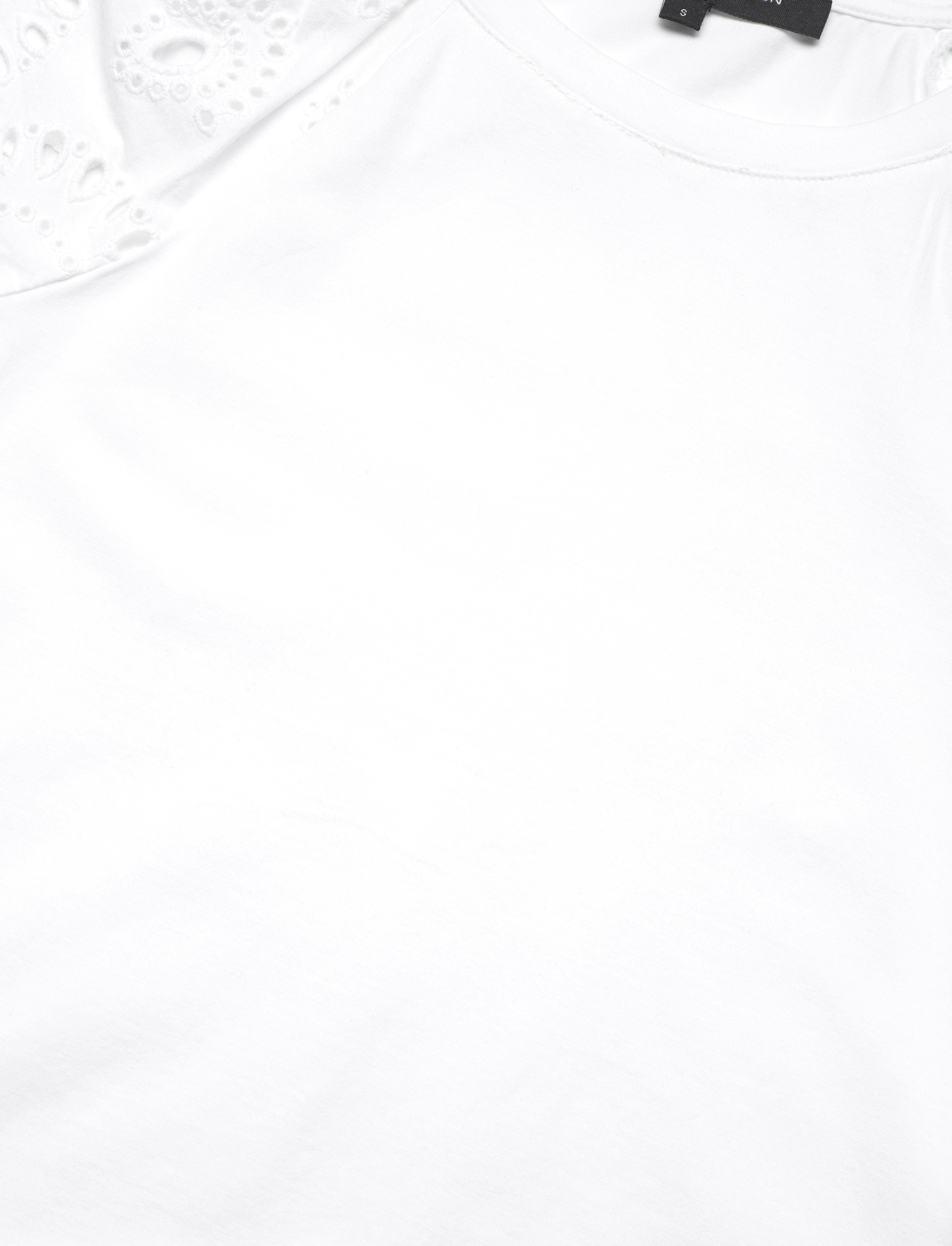French Connection - ROSANA ANGLAISE TOP - linen white - 5