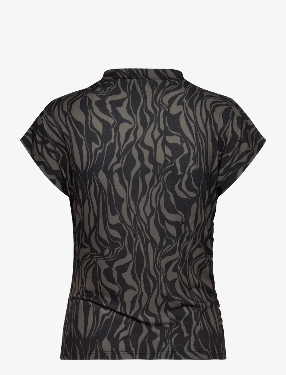 French Connection - ZARIA ZINA JERSEY TOP - t-paidat - washed khaki/blk - 2