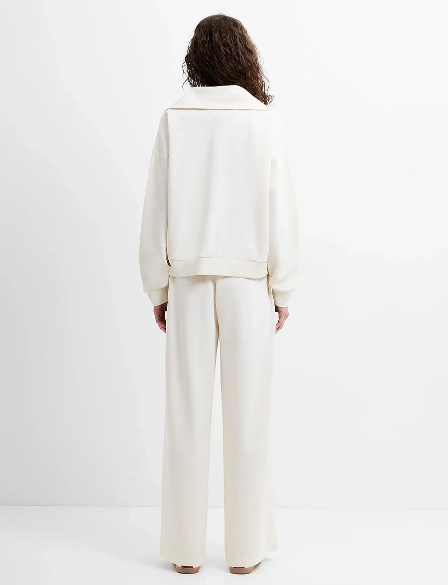 French Connection - WREN HALF ZIP SWEATSHIRT - sweatshirts - porcelain cream - 3