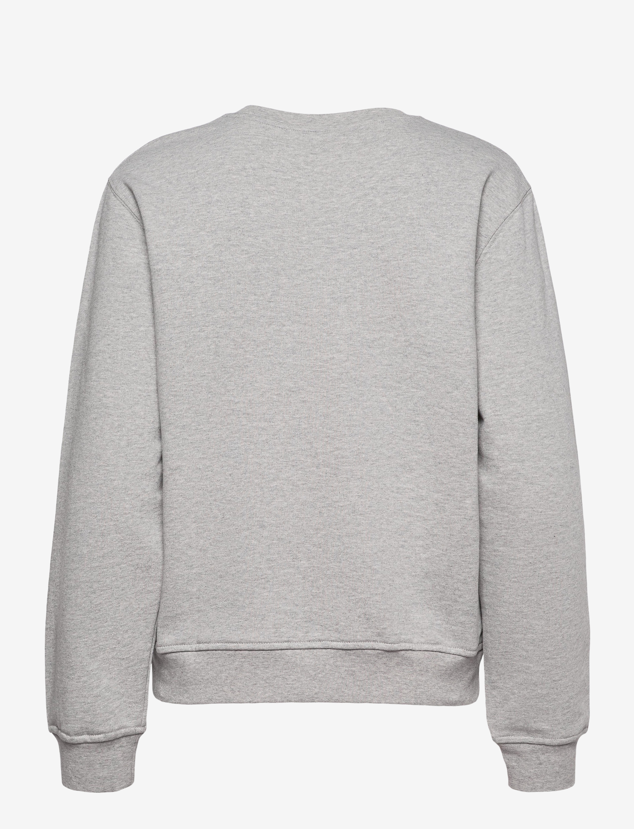 French Connection - LOVE GRAPHIC CREW NECK SWEAT - light grey mel - 2
