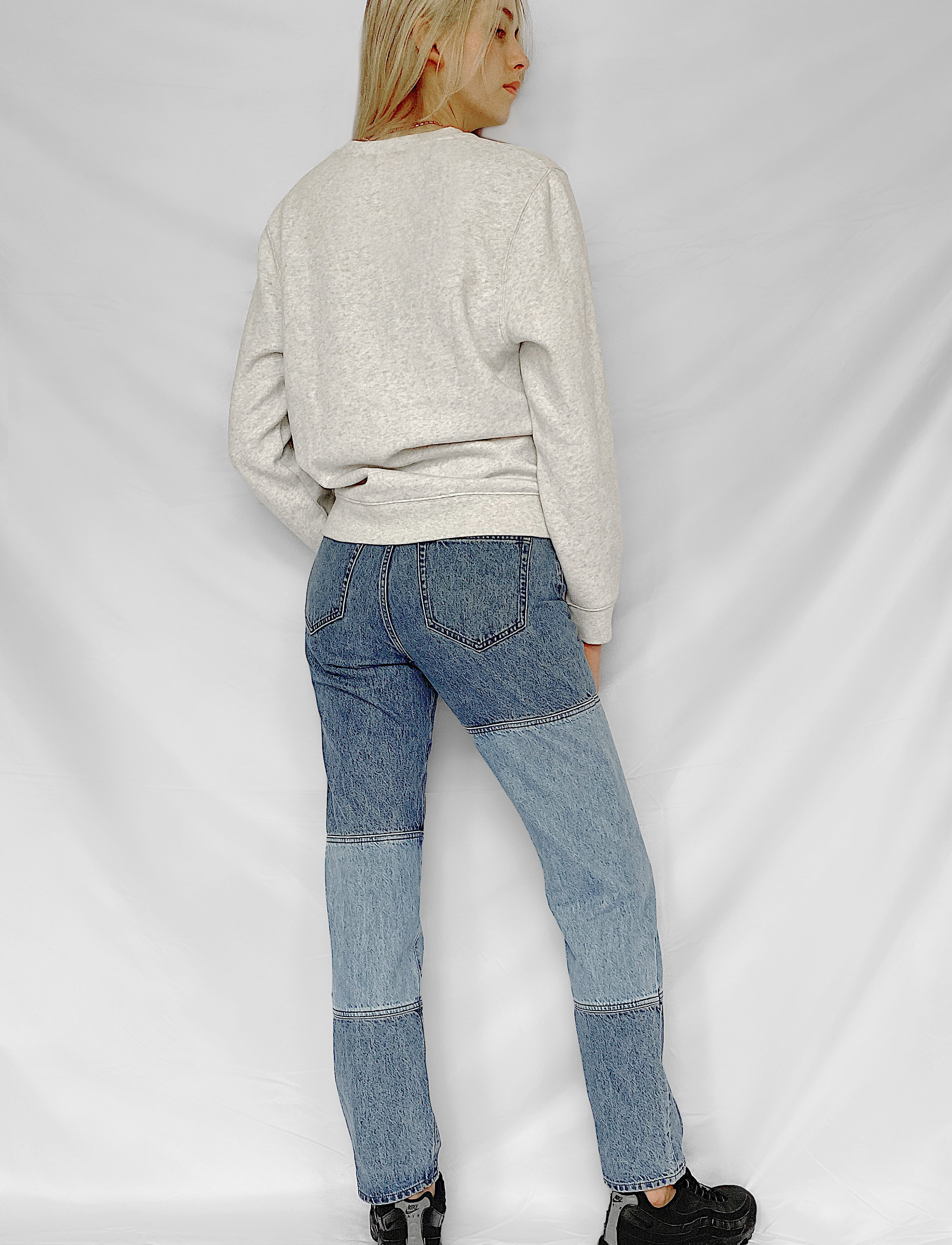 French Connection - HUMAIN ORGANIC L/S CREW SWEAT - dove grey mell - 4