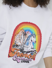 French Connection - PEGASUS GRAPHIC SWEAT - moterims - linen white - 4