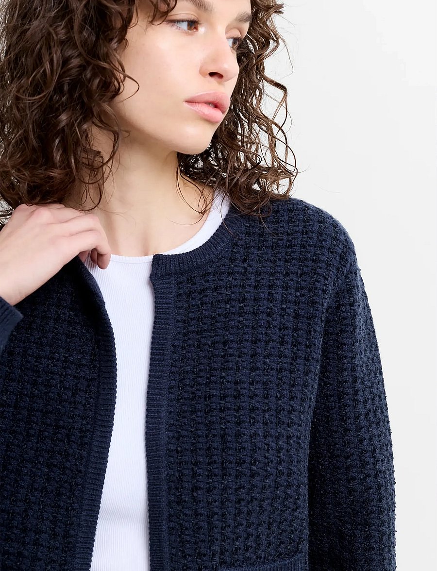 French Connection - NOAR CARDIGAN - kardiganid - navy - 2