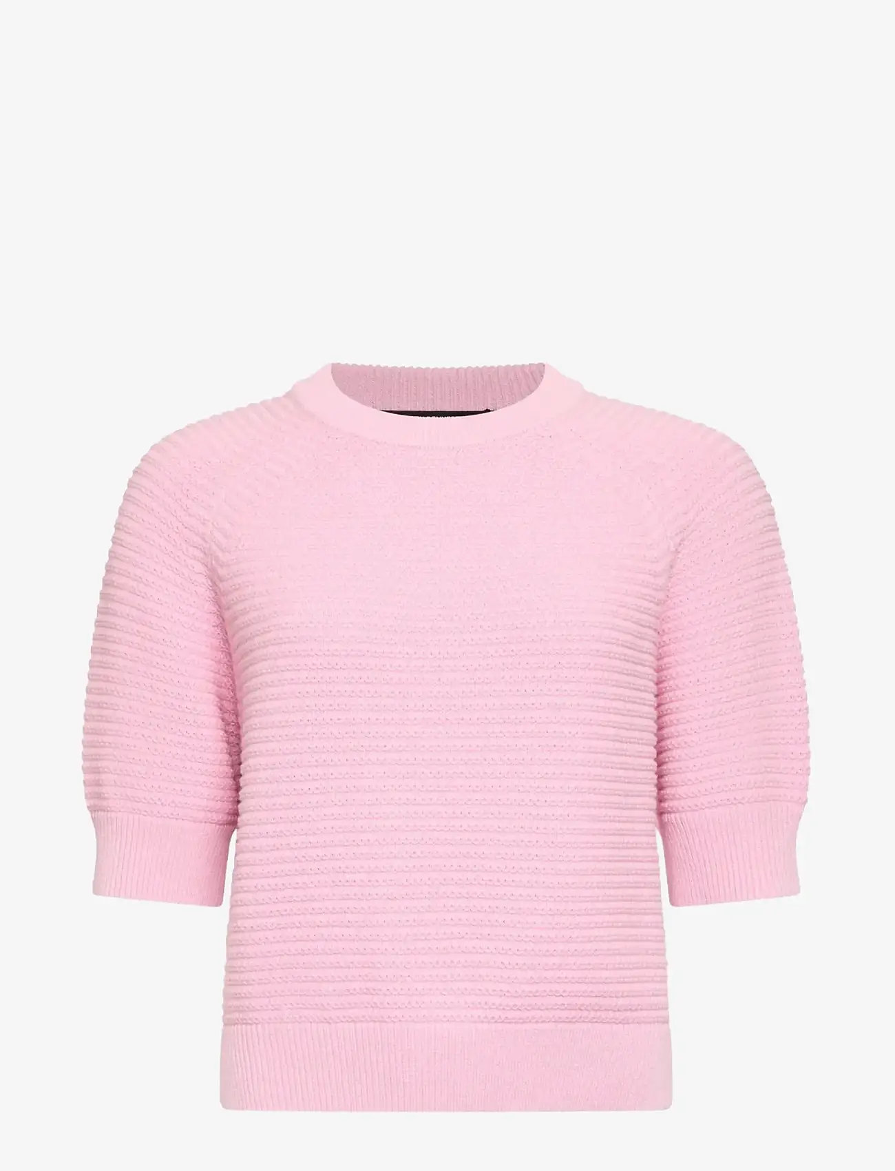 French Connection - LILY MOZART SHORT SLV JUMPER - striktrøjer - light french pink - 1