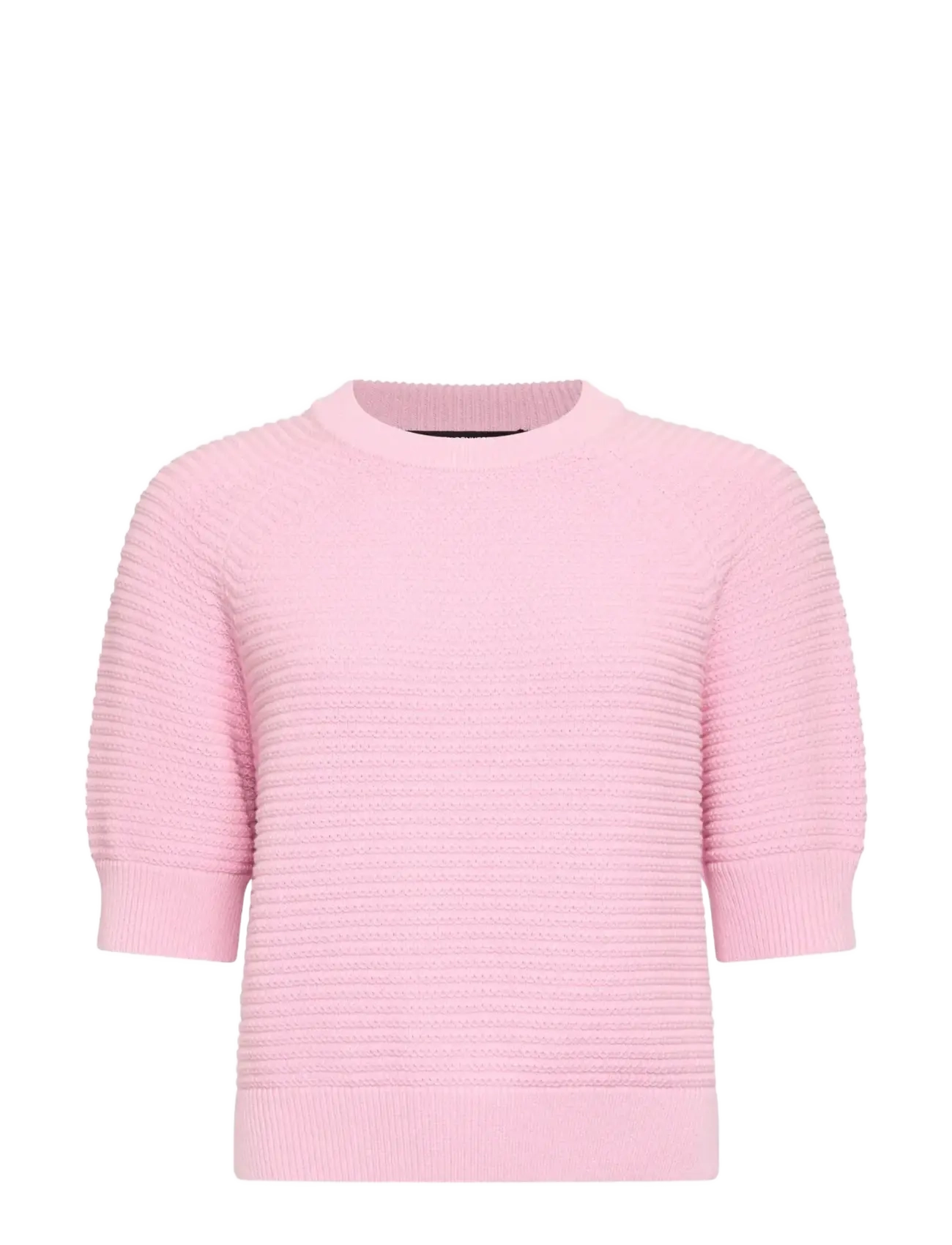 French Connection LILY MOZART SHORT SLV JUMPER - Tøj - LIGHT FRENCH PINK / pink/rose