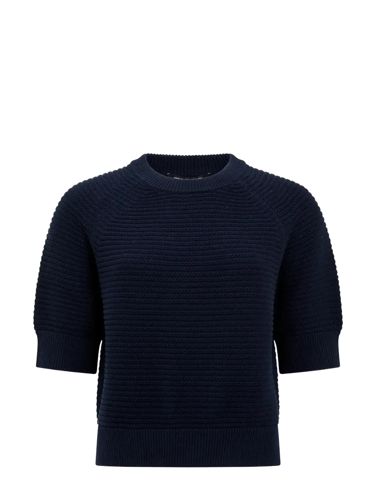French Connection LILY MOZART SS HIGH NECK KNIT - Megztiniai - NEW NAVY / navy
