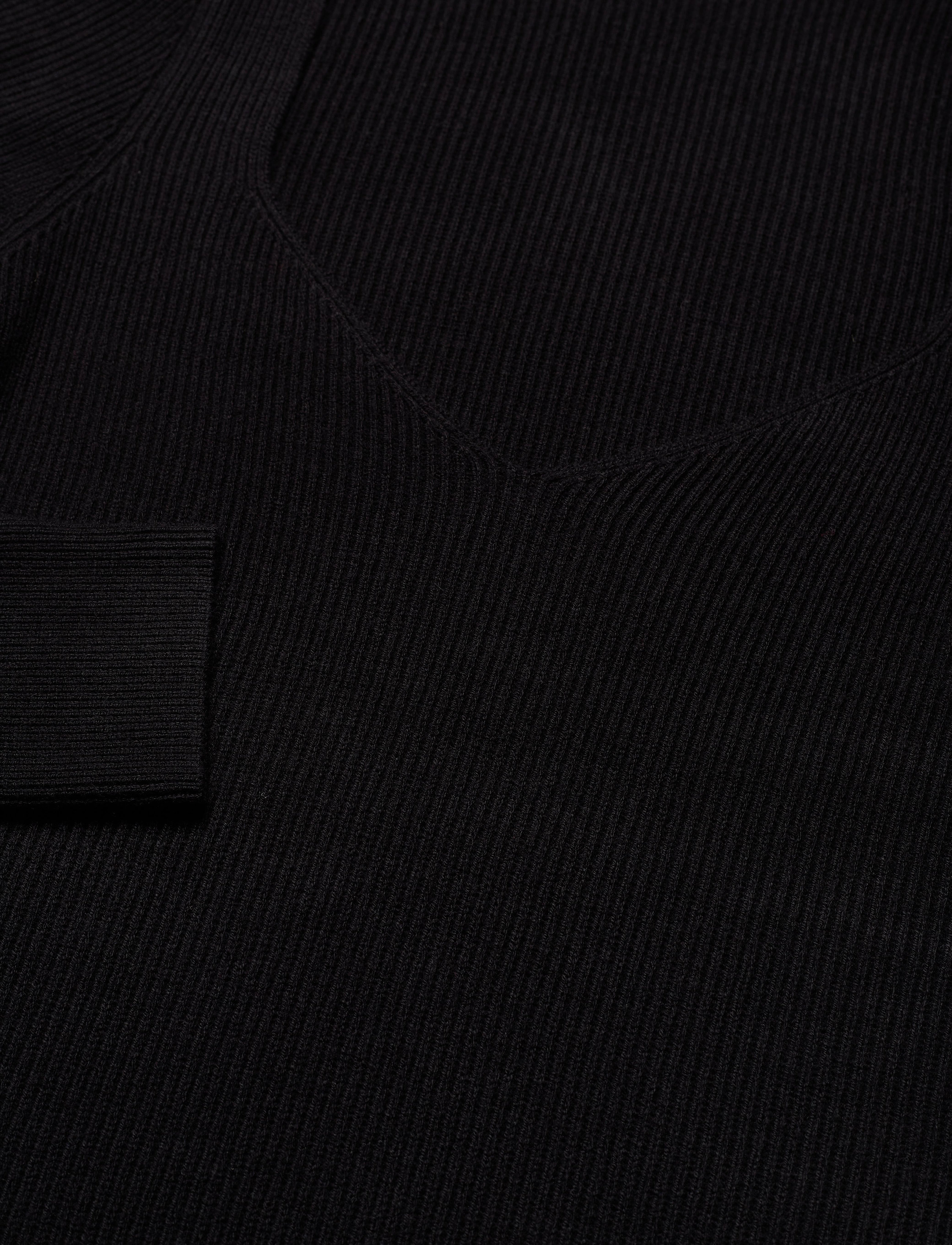French Connection - JOSS KNITS PUFF SLEEVE JUMPER - black - 2