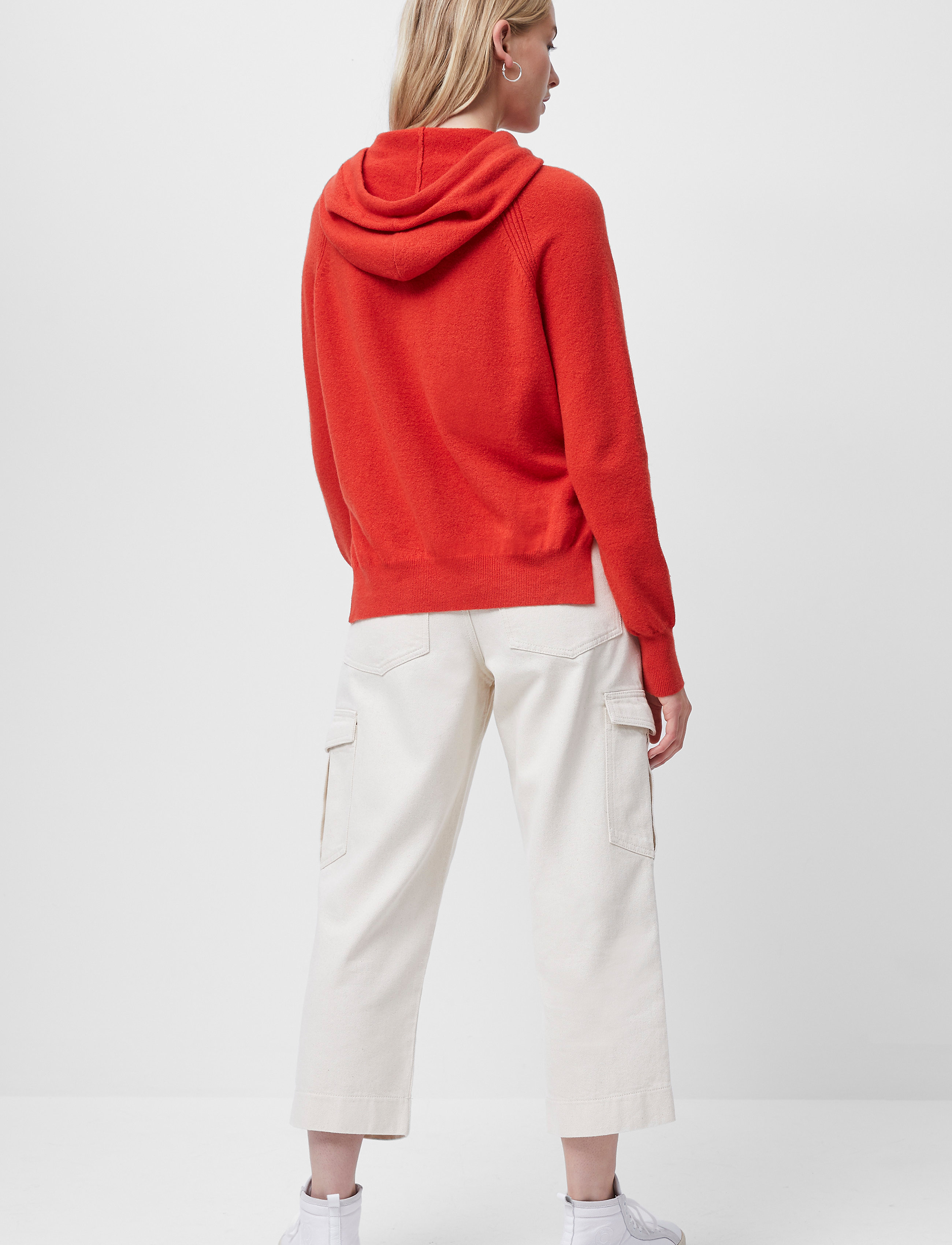 French Connection - LINA VHARI LS HOODIE - fiery red - 3