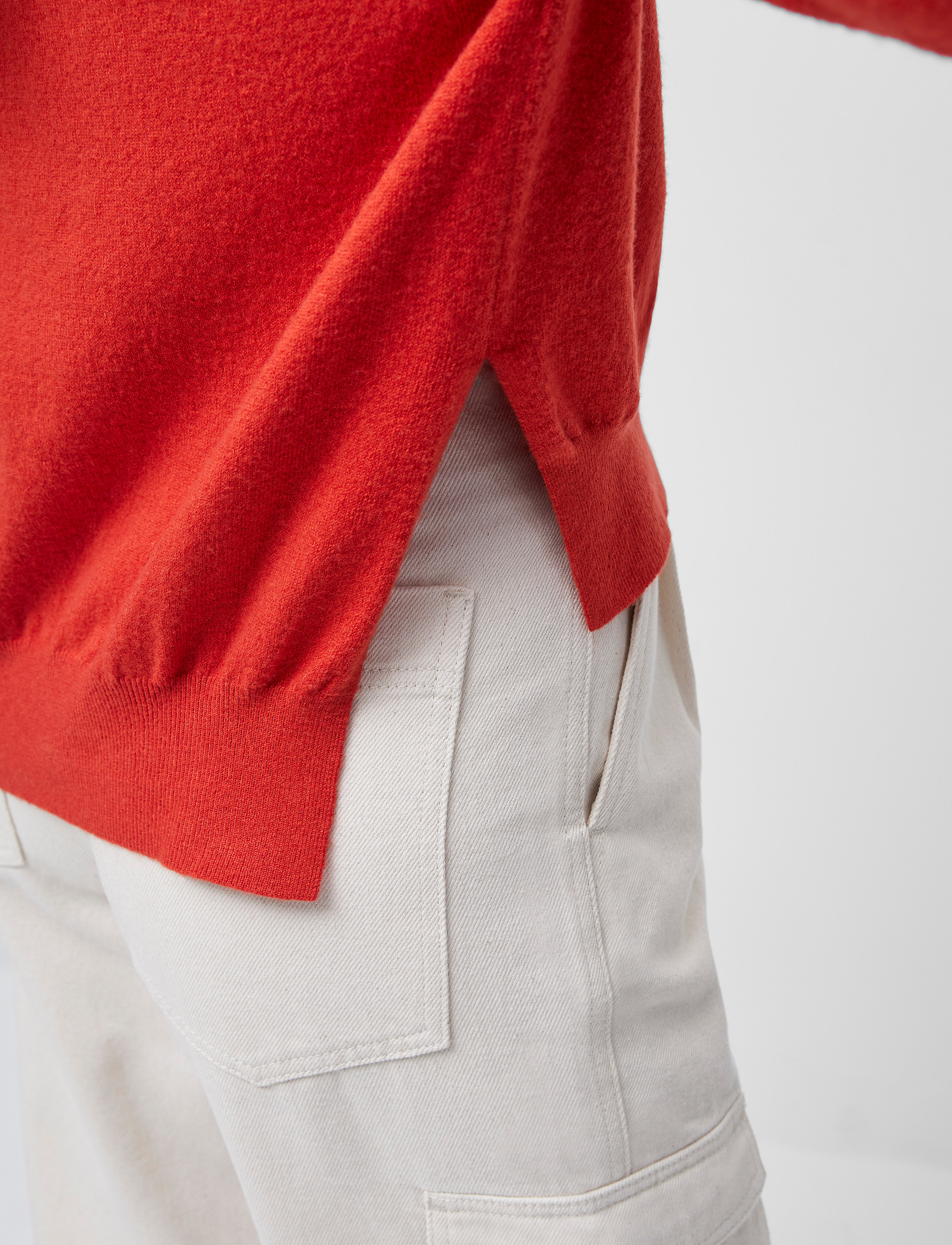 French Connection - LINA VHARI LS HOODIE - fiery red - 4