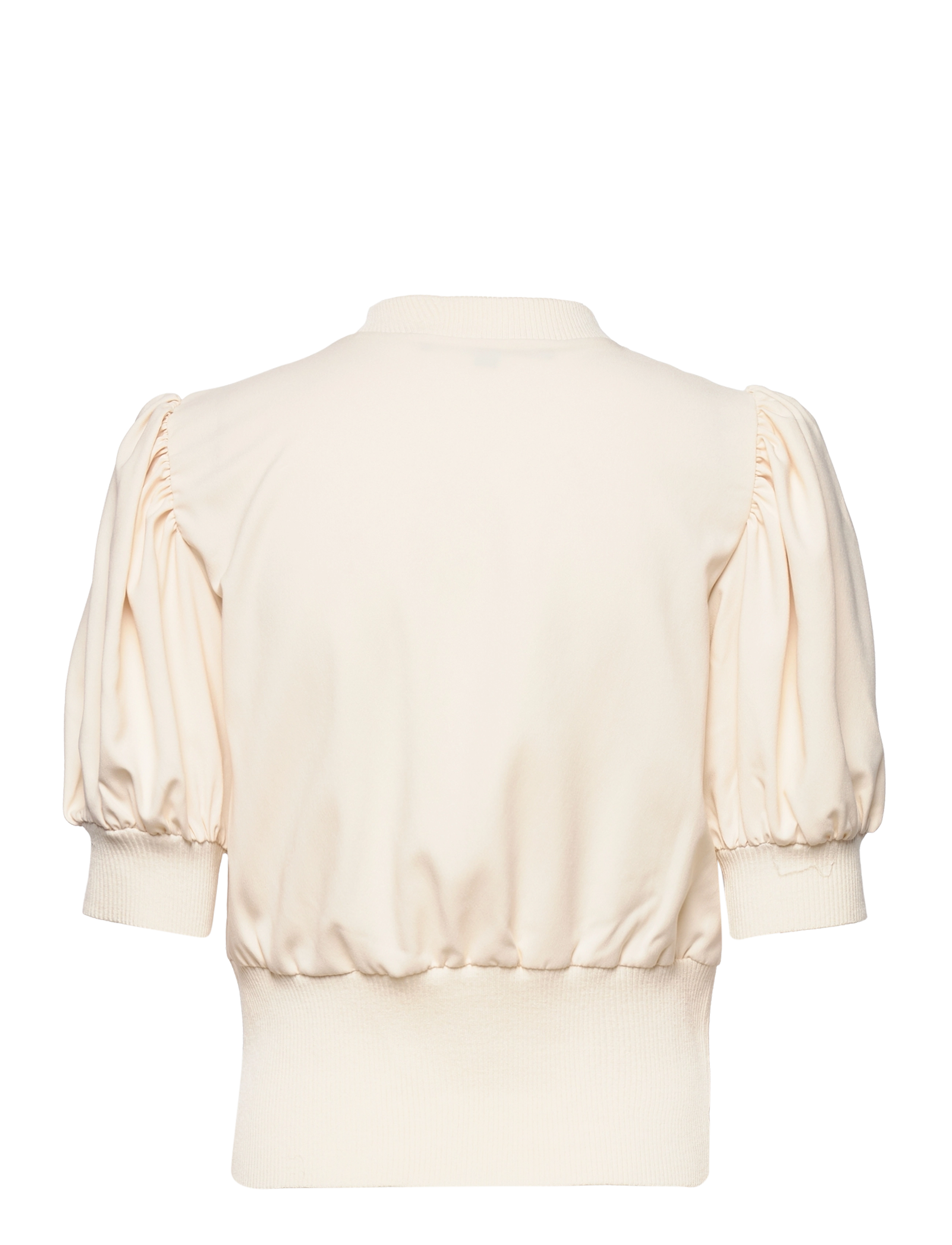 French Connection - JENNA MIX KNIT TOP - classic cream - 1