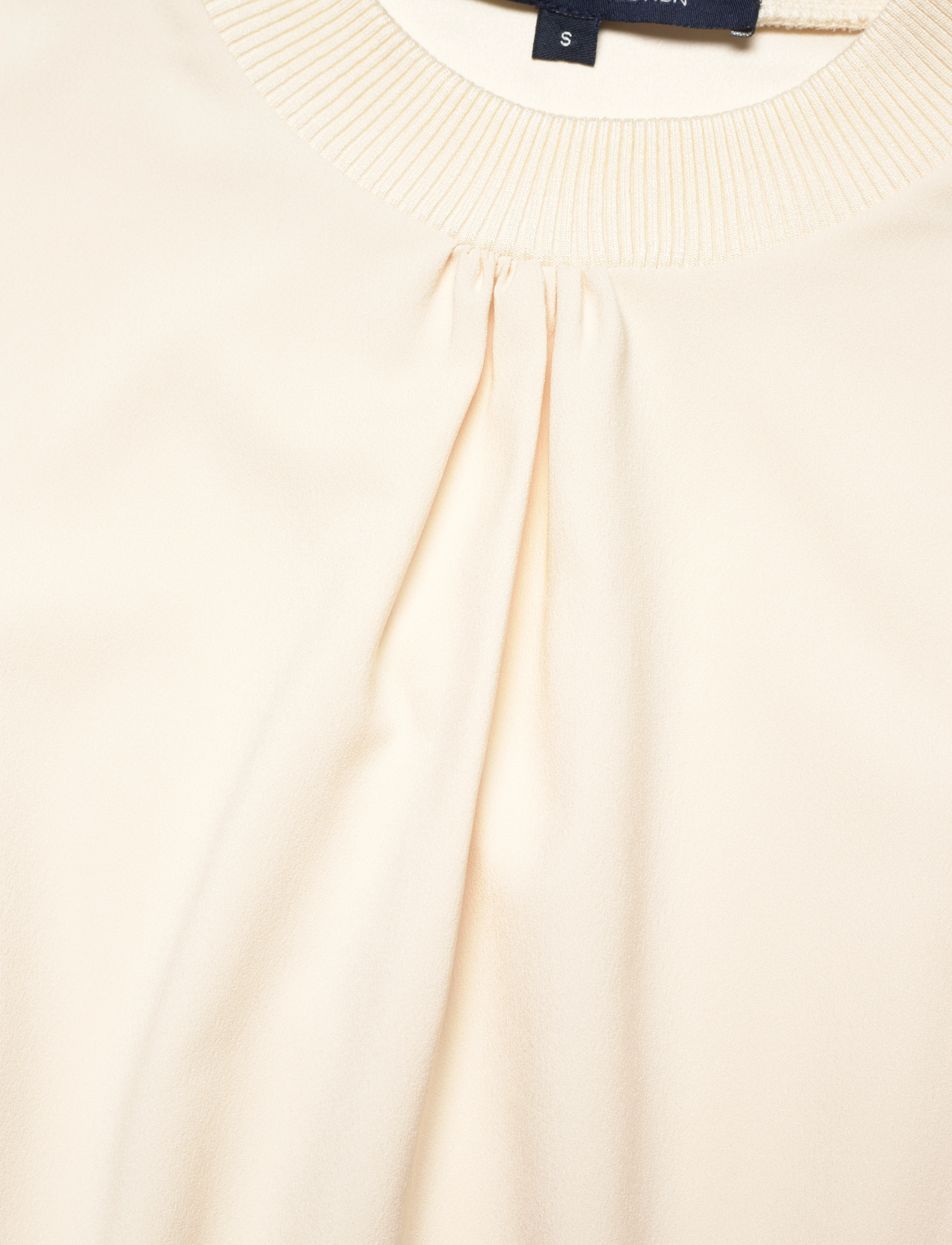 French Connection - JENNA MIX KNIT TOP - classic cream - 5