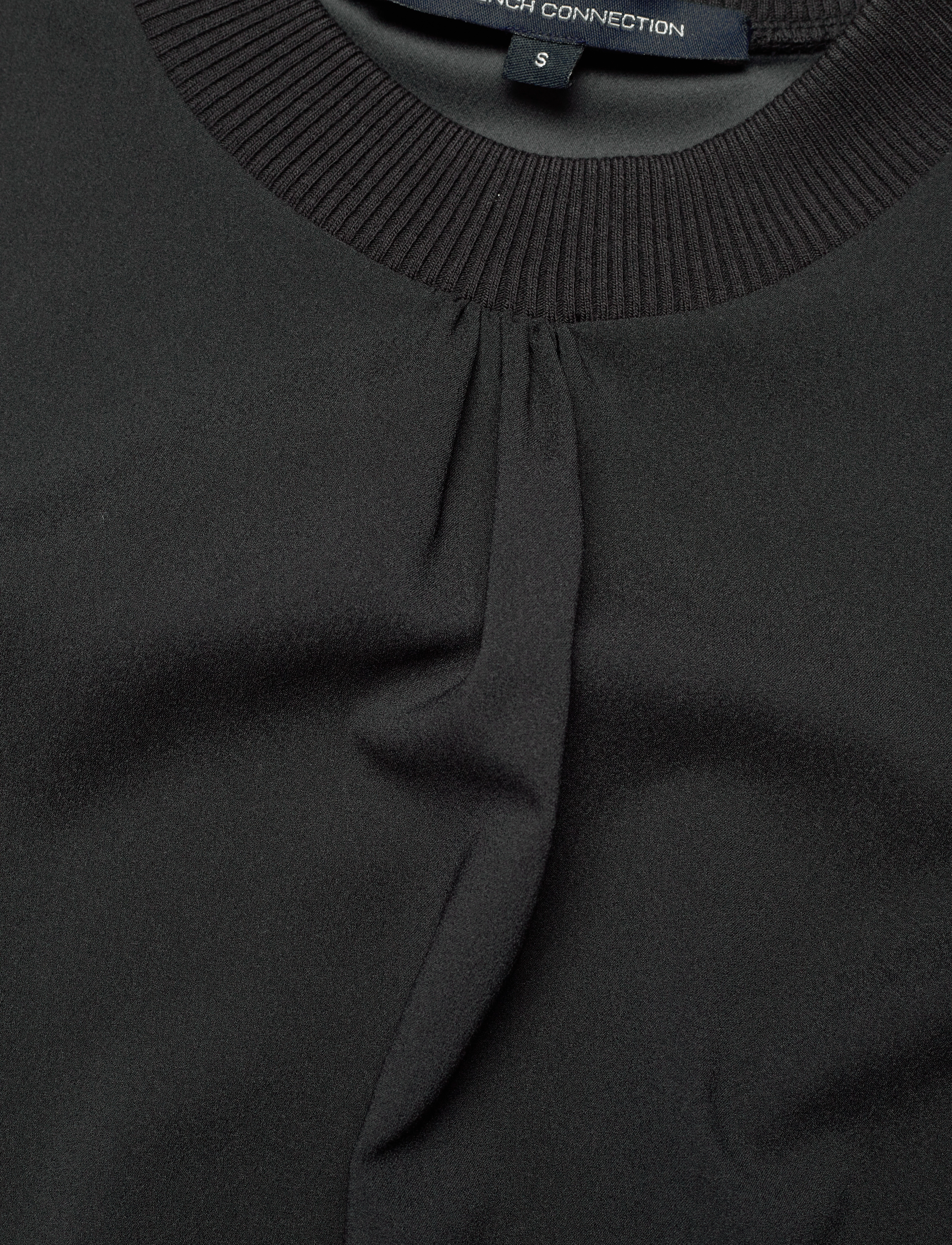 French Connection - JENNA MIX KNIT TOP - moonless night - 5