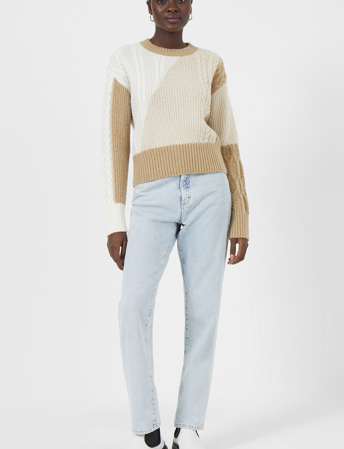 French Connection Madelyn Cable Jumper Jumpers Boozt