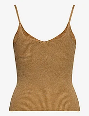 French Connection - NELLA CAMI & CARDI TWIN SET - cardigans - gold brown - 2