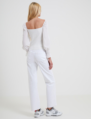 French Connection - MAIA KRISTA CREPE MIX JUMPER - swetry - summer white - 3