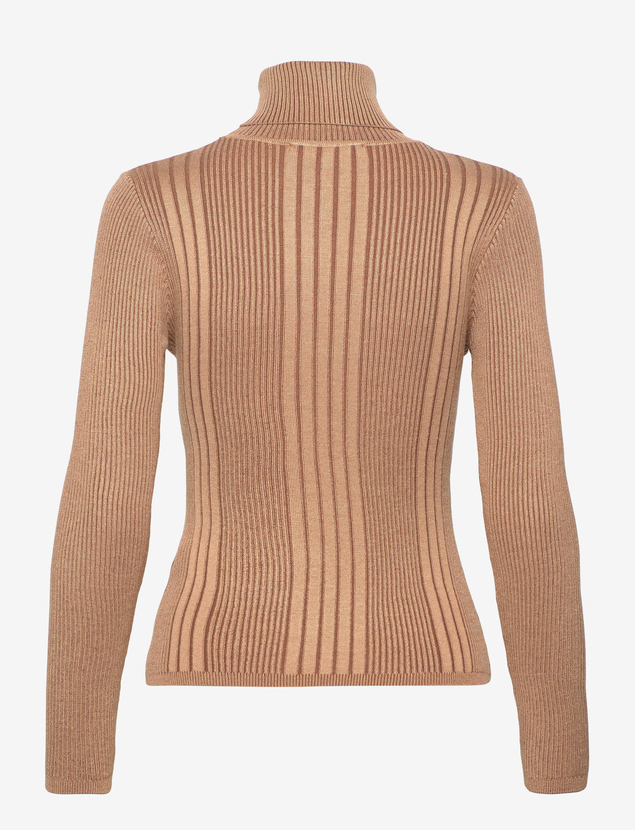 French Connection - MARI ROLL NK JUMPER - tobacco brown multi - 1