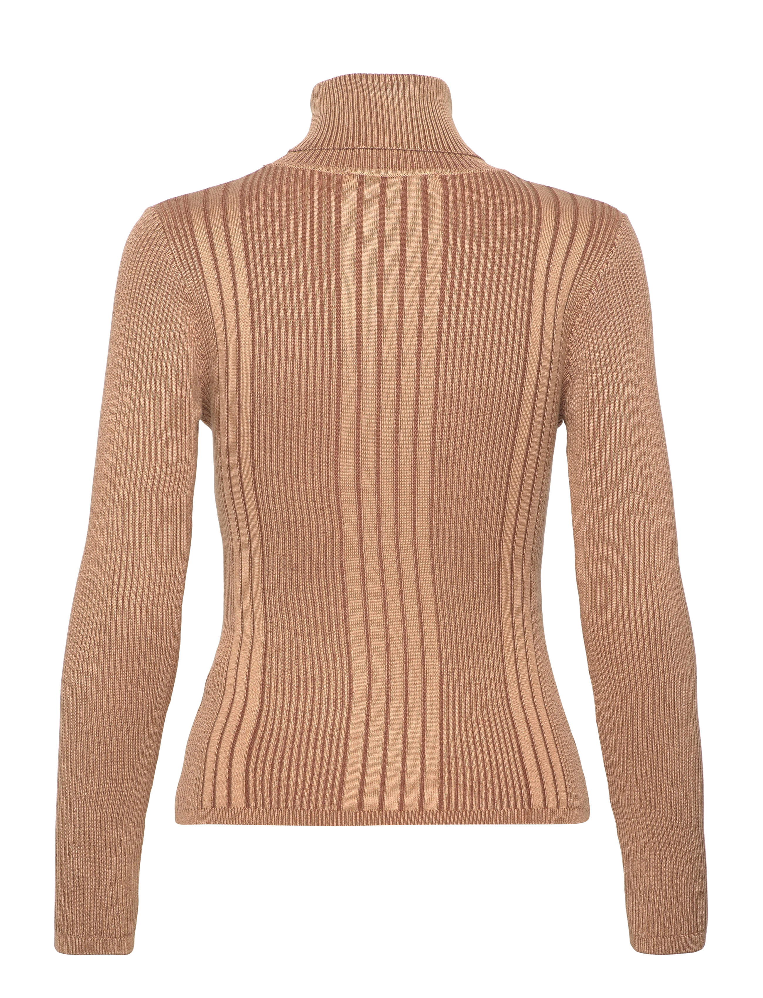 French Connection - MARI ROLL NK JUMPER - tobacco brown multi - 1