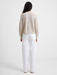 French Connection - JOLEE PEARL LONG SLEEVE CREW - jumpers - oatmeal mel - 4
