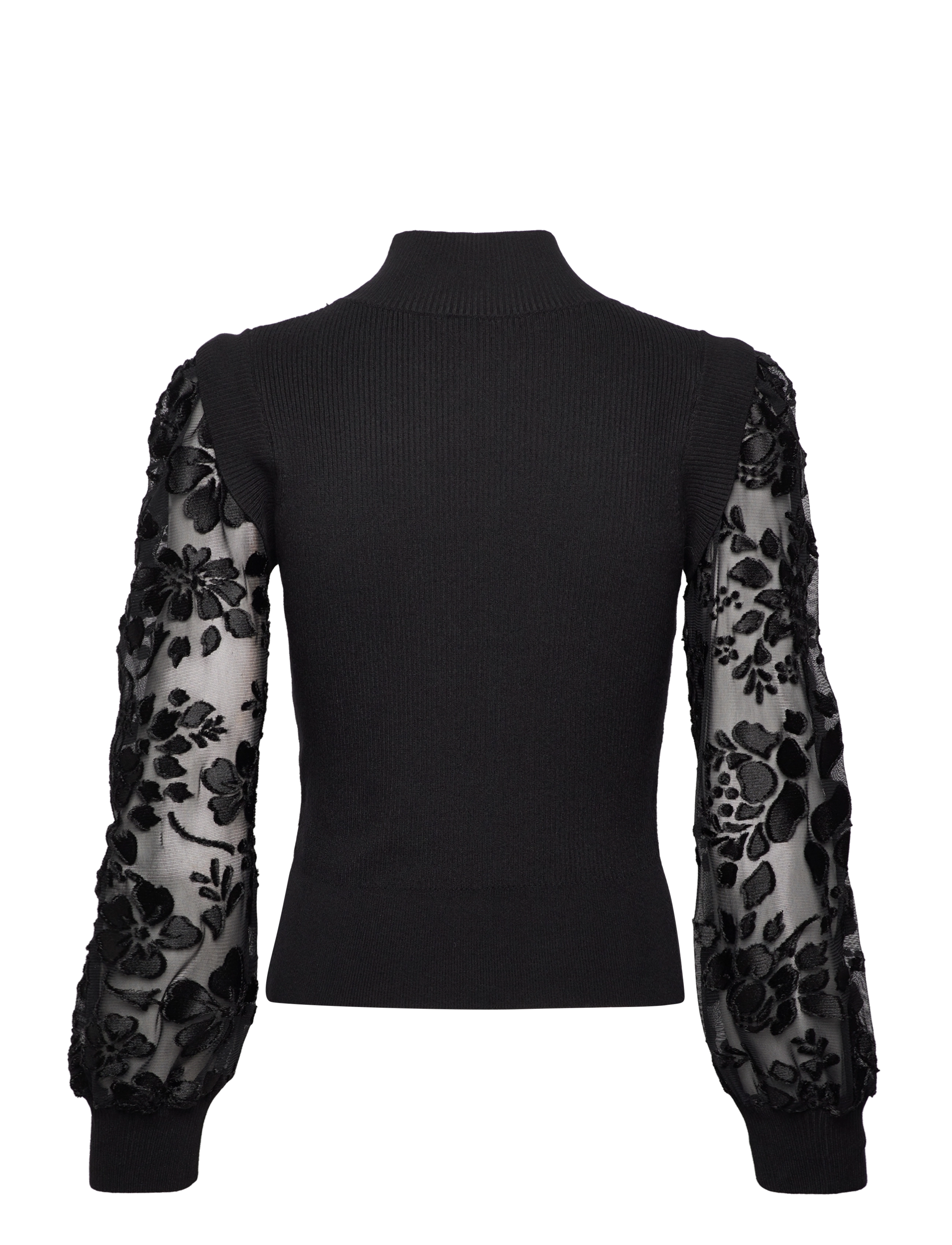 French Connection - ONNIE KRISTA BURNOUT LS JUMPER - blackout - 1