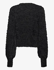 French Connection - MEENA FLUFFY LS CARDIGAN - swetry rozpinane - blackout - 1