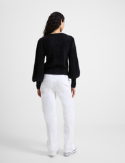 French Connection - MEENA FLUFFY LS CARDIGAN - kardiganid - blackout - 4