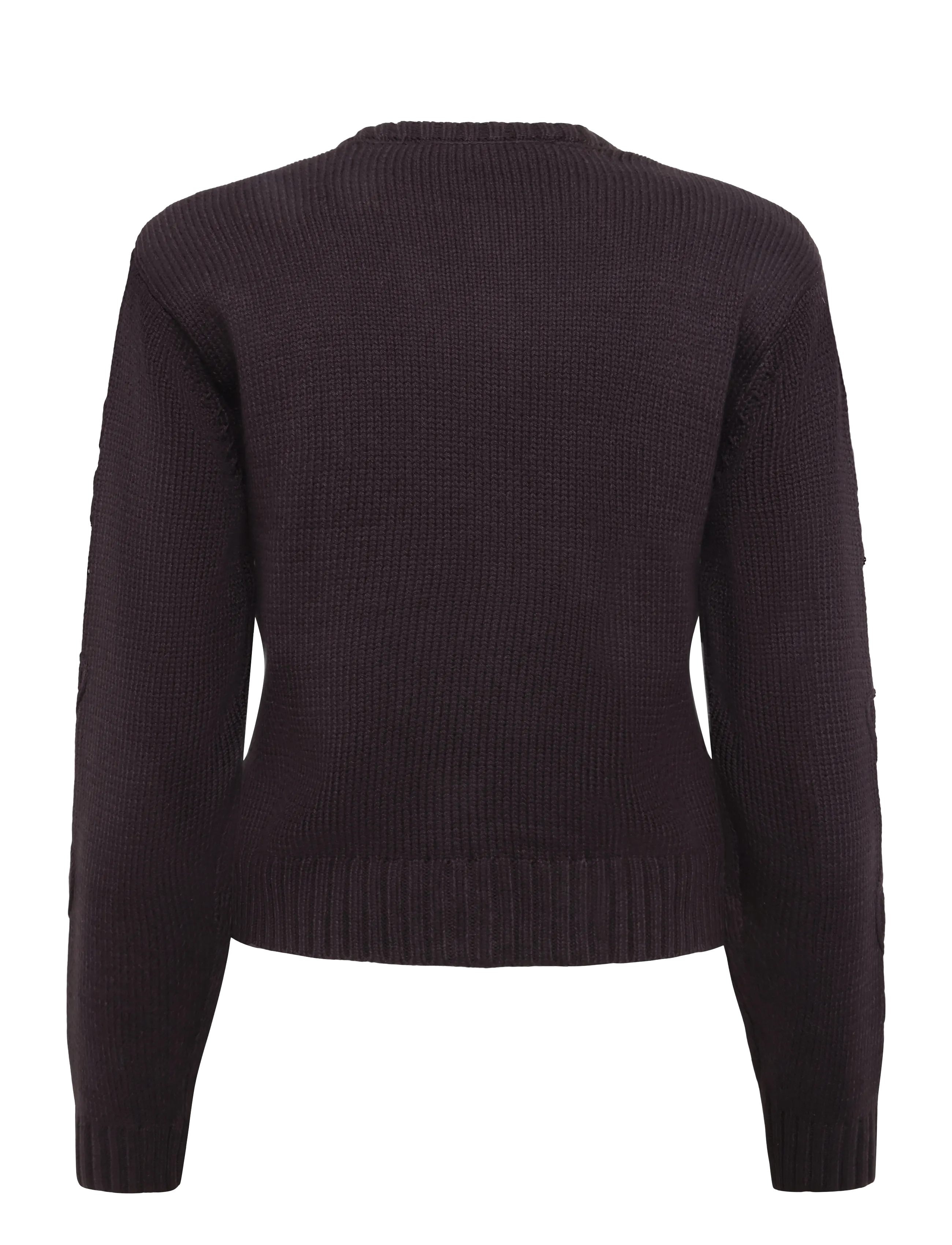 French Connection - VARLI FLORAL DRAWING CARDIGAN - herbstliche kleidung - mocha brown - 2