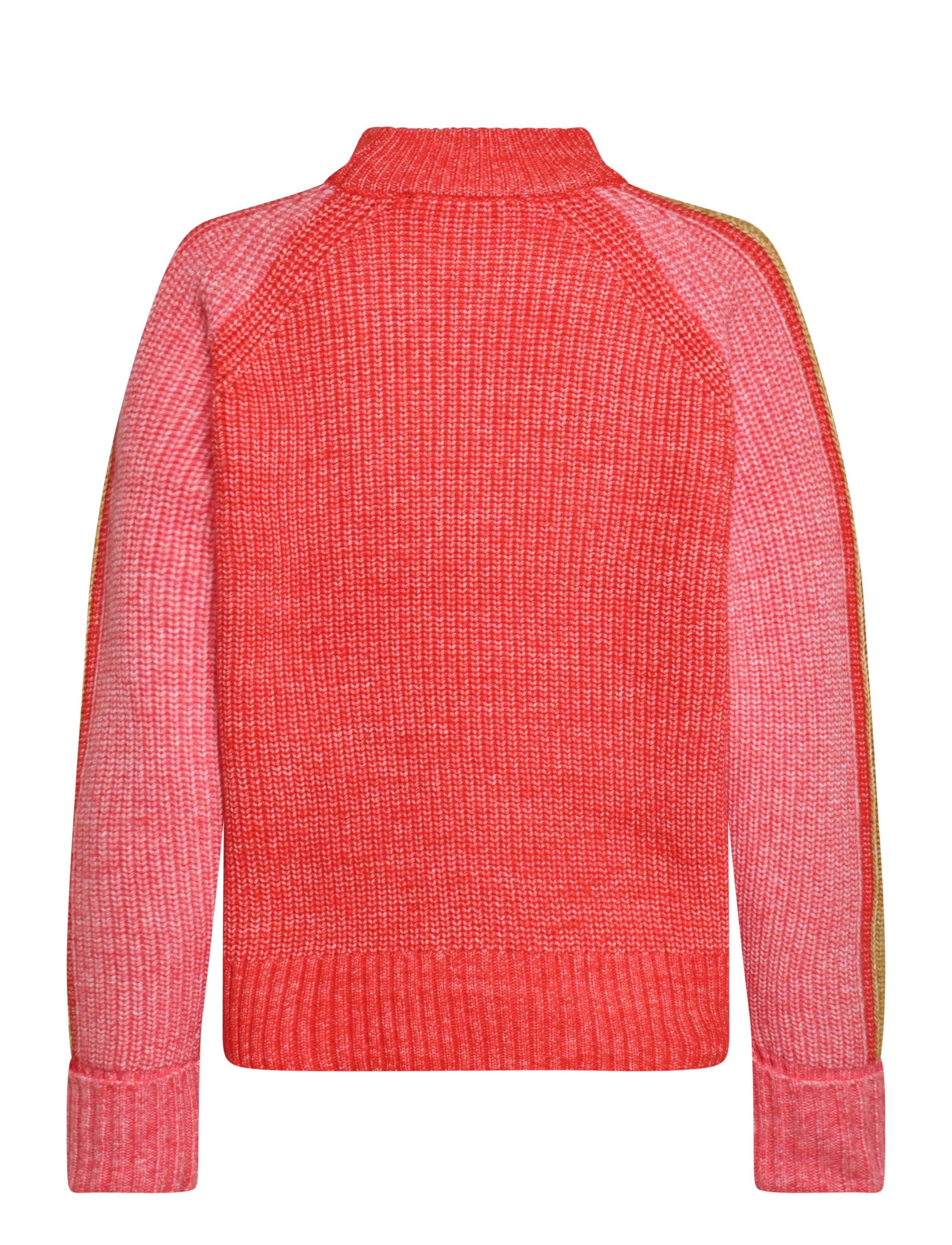 French Connection - KESSY TRI COLOUR RAGLAN JUMPER - herbstliche kleidung - rouge red multi - 2