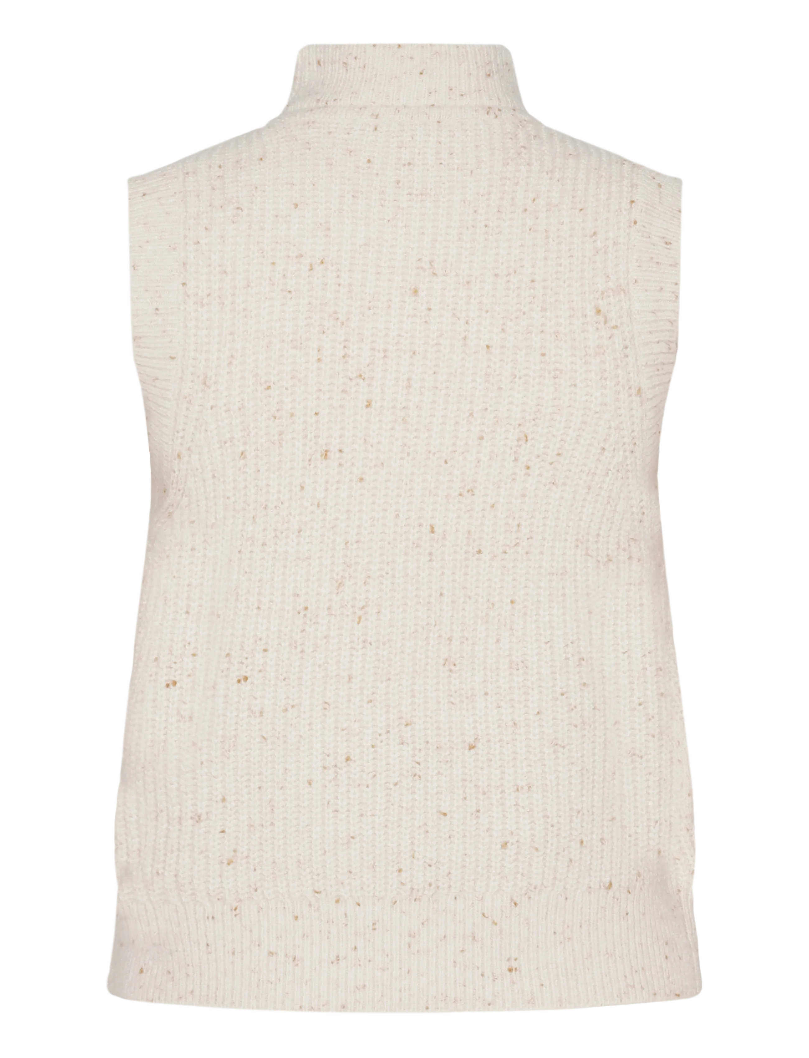 French Connection - CHARLENE LOFTY CABLE VEST - sügisesed riided - cashew neutral - 2