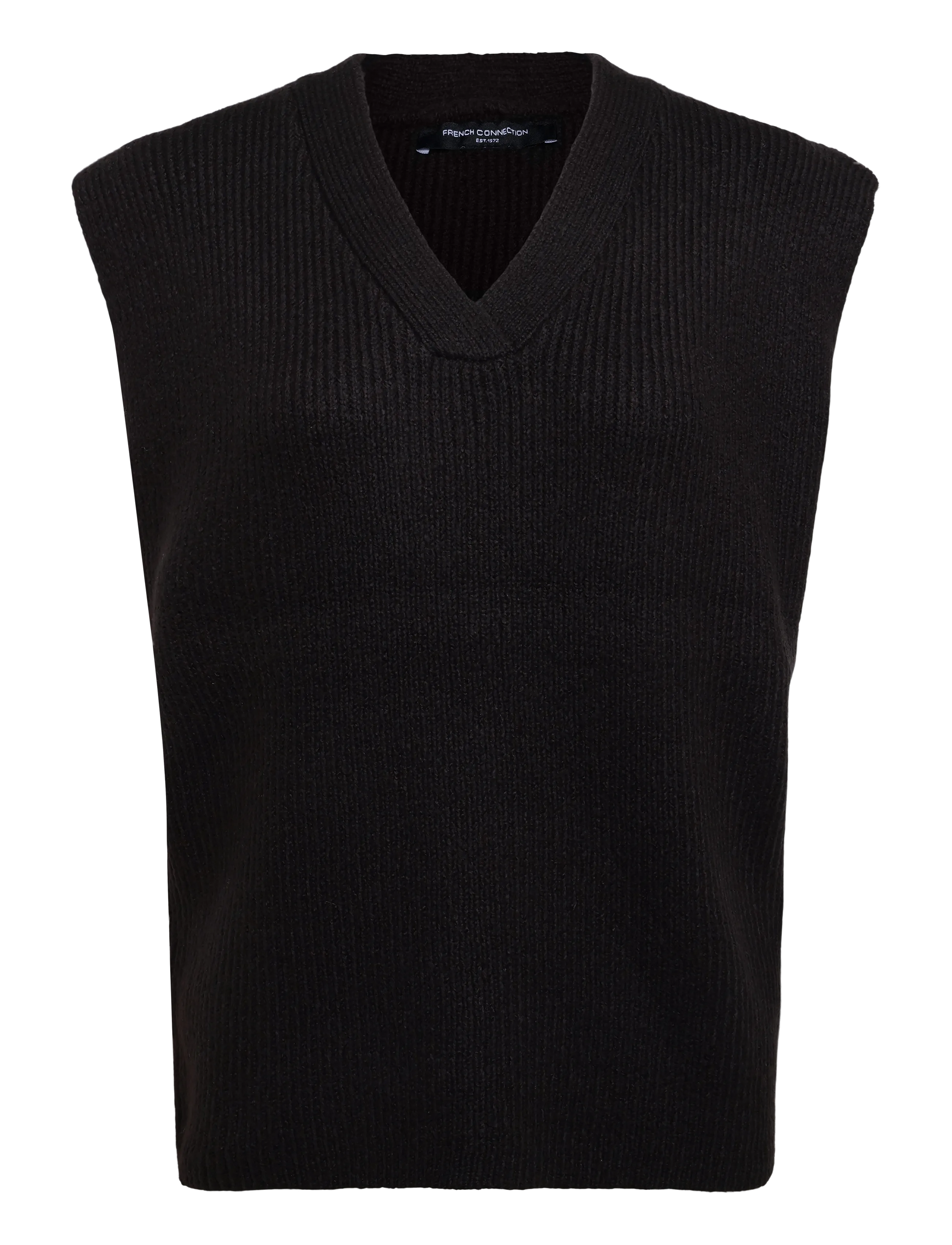 French Connection JUNIA V NECK VEST - Veste - GRAPHITE GREY / grey