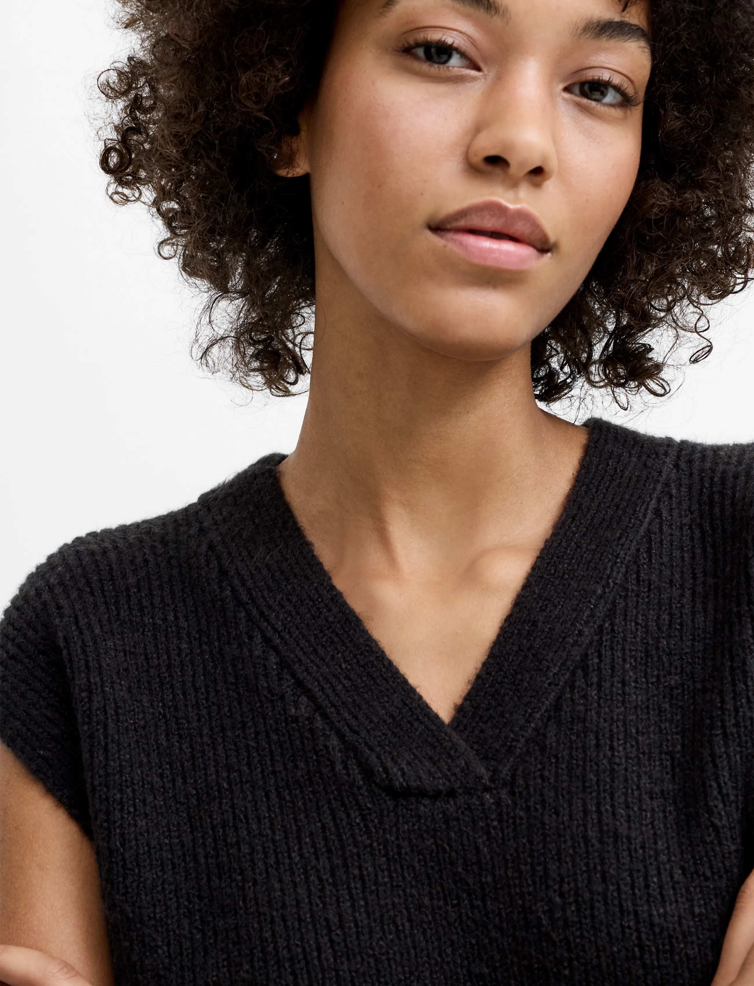 French Connection - JUNIA V NECK VEST - strikveste - graphite grey - 2