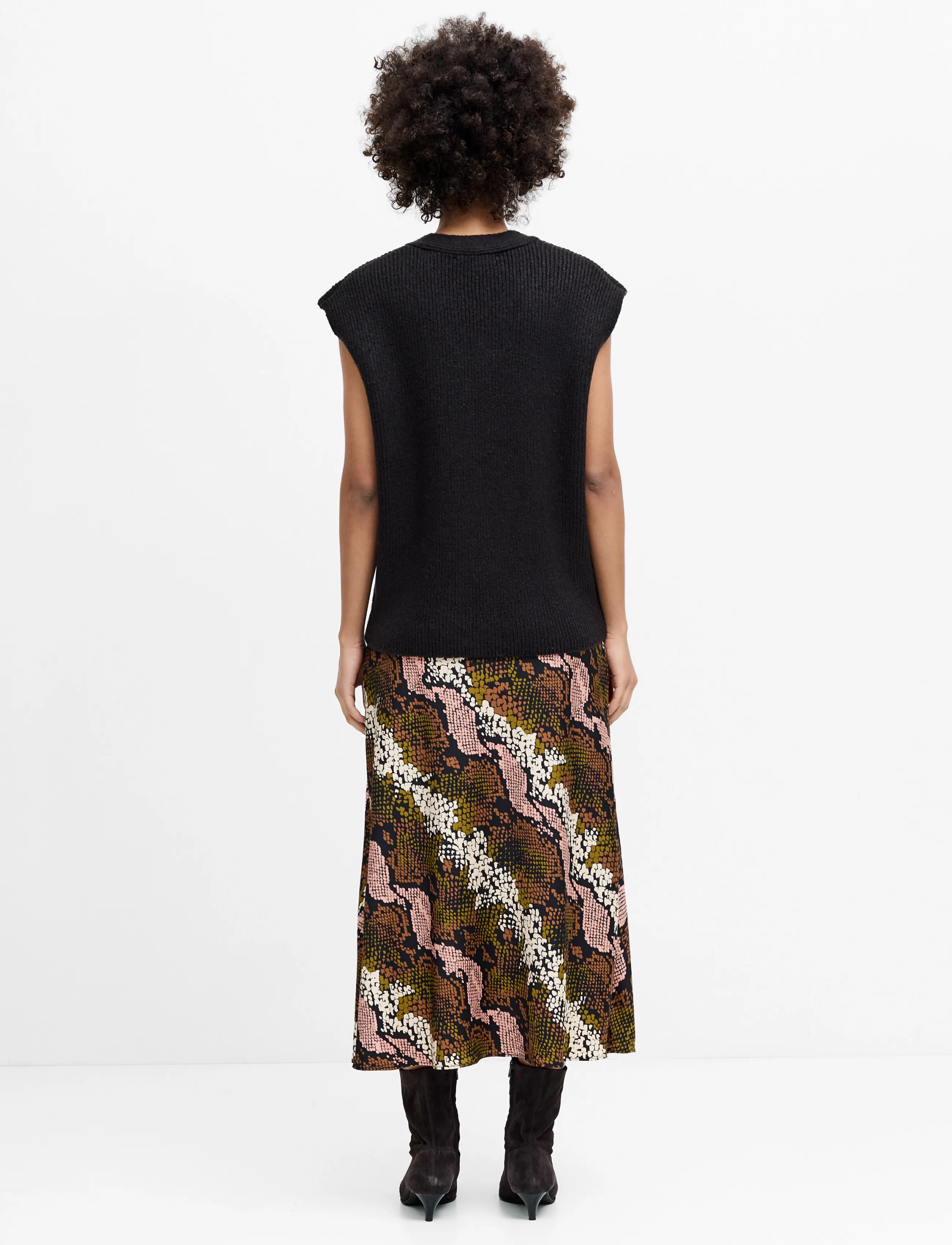 French Connection - JUNIA V NECK VEST - strikveste - graphite grey - 3