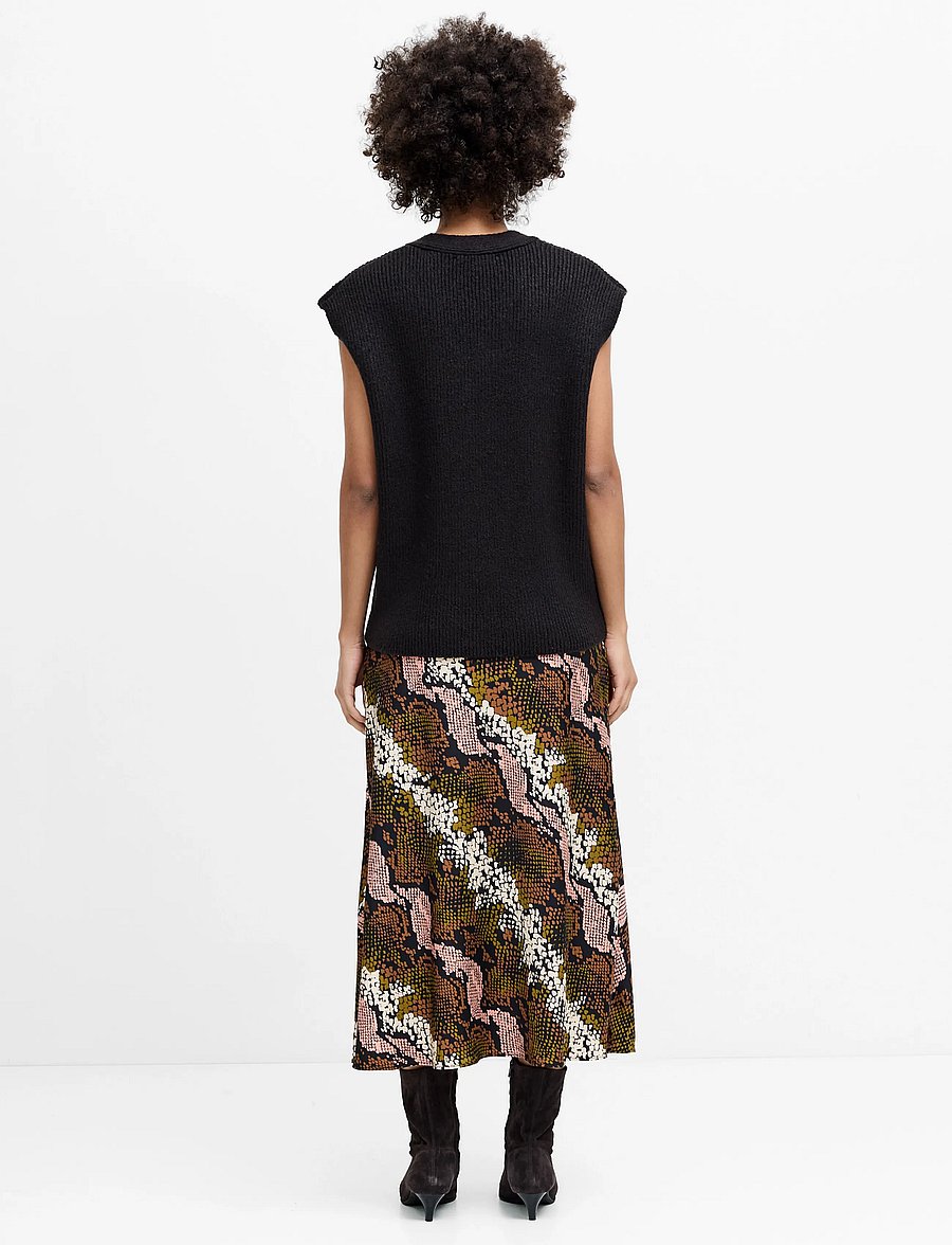 French Connection - JUNIA V NECK VEST - strikveste - graphite grey - 3