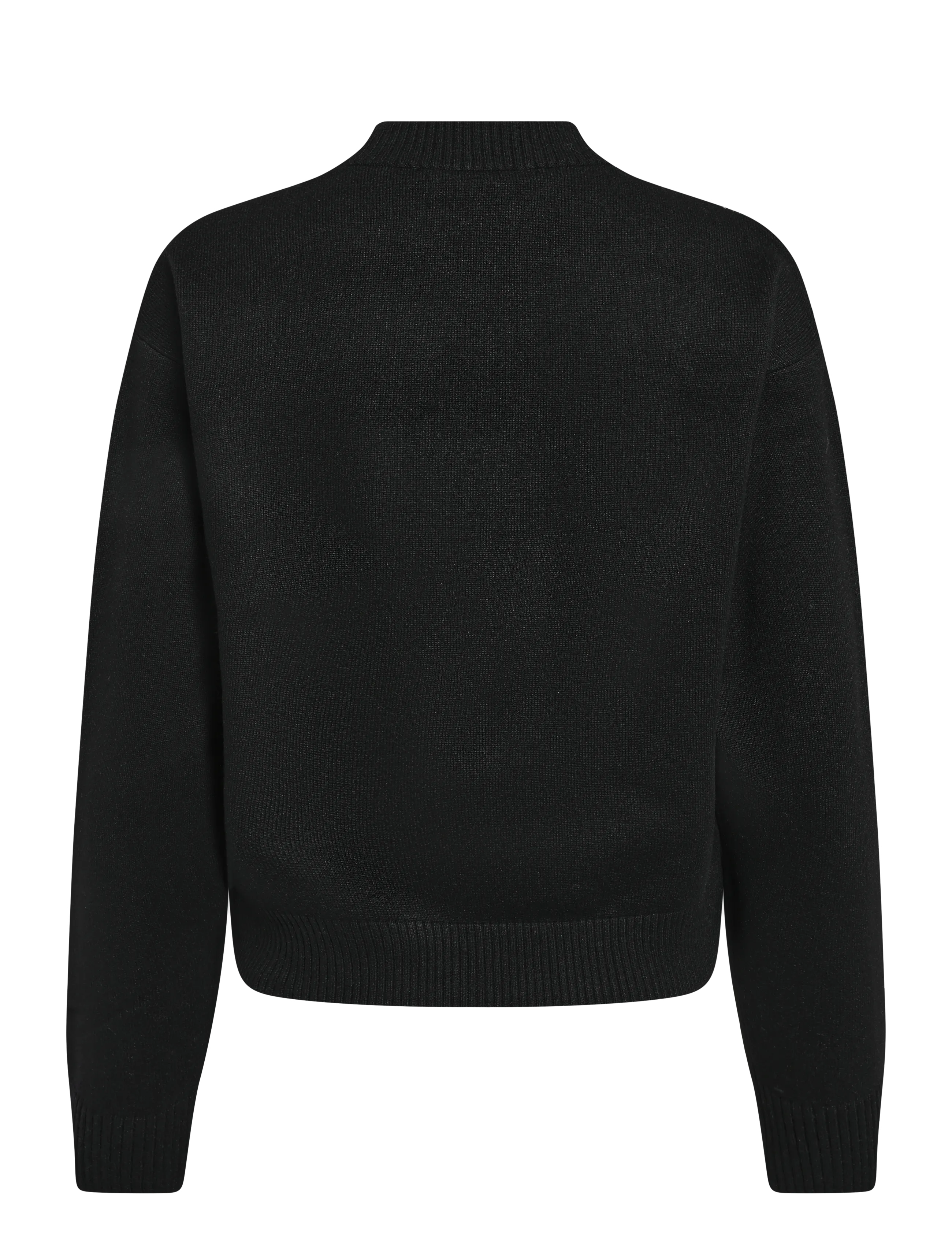 French Connection - ORIANA FLORAL NECK JUMPER - striktrøjer - blk/khaki grn multi - 2