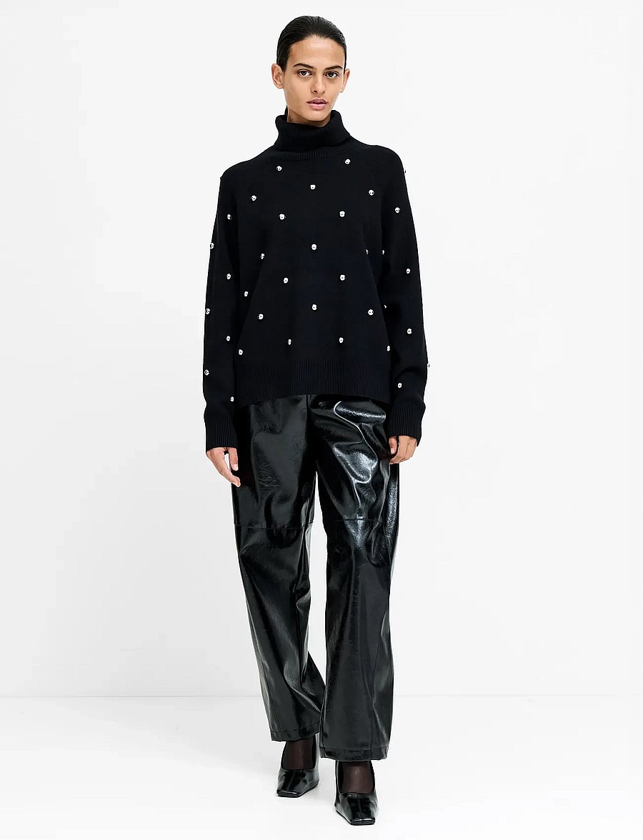 French Connection - ELNA STUDDED JUMPER - black - 0