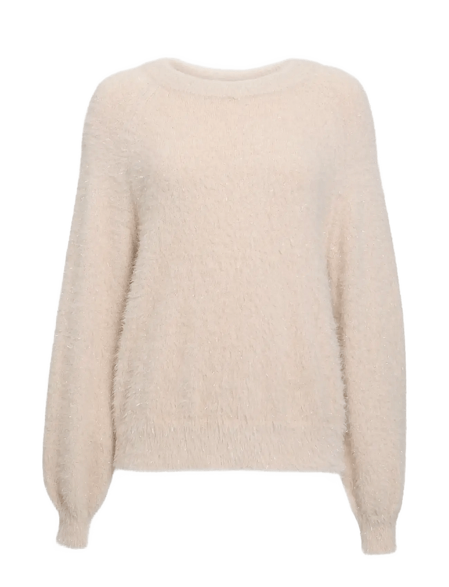 French Connection - LOGEN FLUFF JUMPER - stickade tröjor - light camel - 1