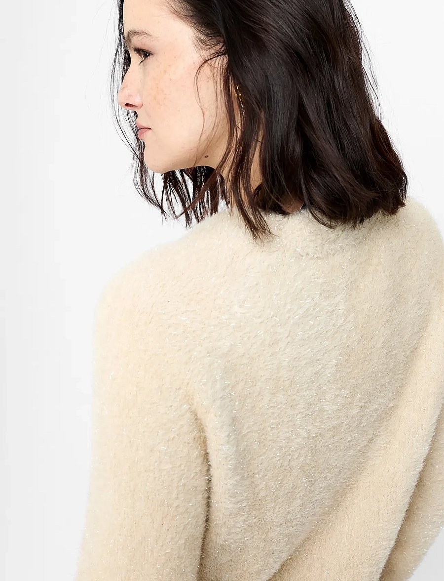 French Connection - LOGEN FLUFF JUMPER - stickade tröjor - light camel - 3
