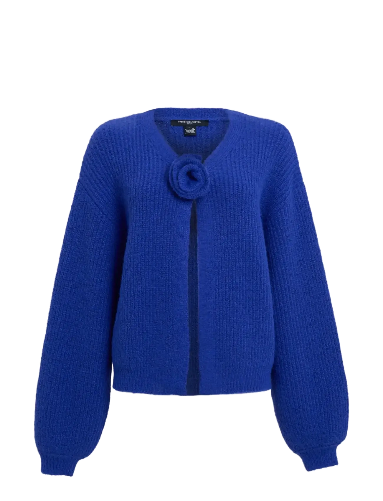 French Connection KENLY ROSETTE CARDIGAN - Koftor - COBALT BLUE / blue