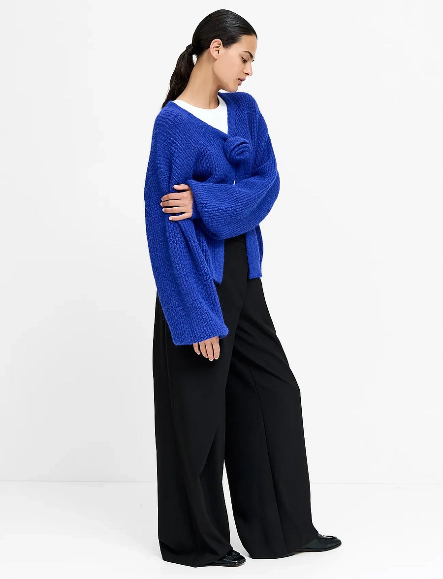 French Connection - KENLY ROSETTE CARDIGAN - cobalt blue - 2
