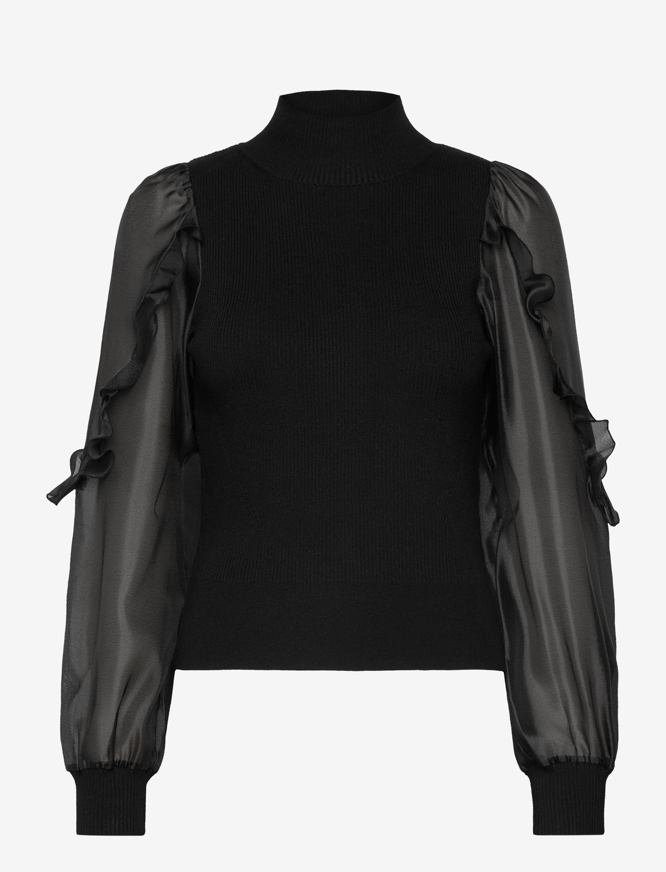 French Connection Krista Organza Puff Slv Top – long sleeved